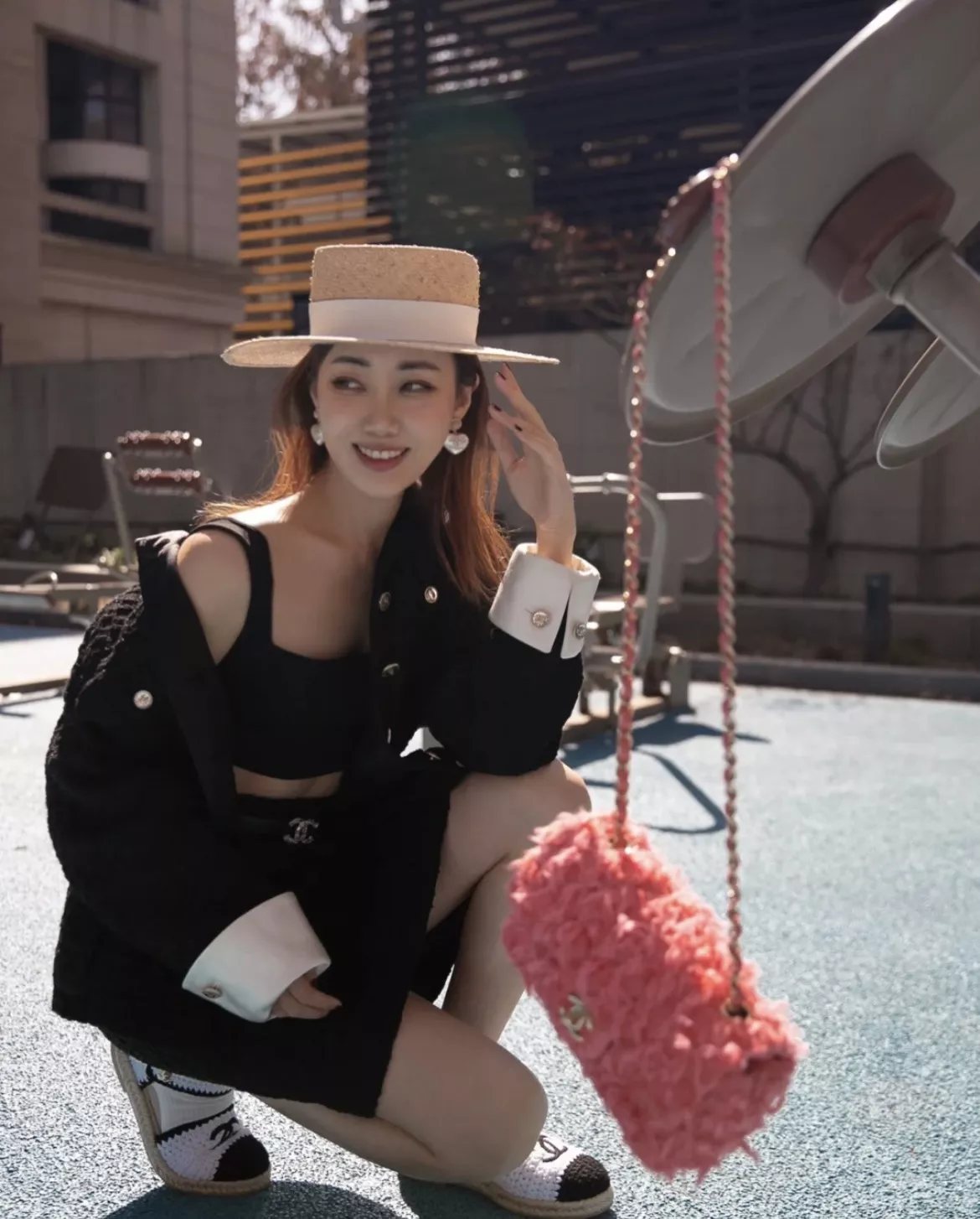 샤넬 하트 진주 이어링 상세 이미지 37