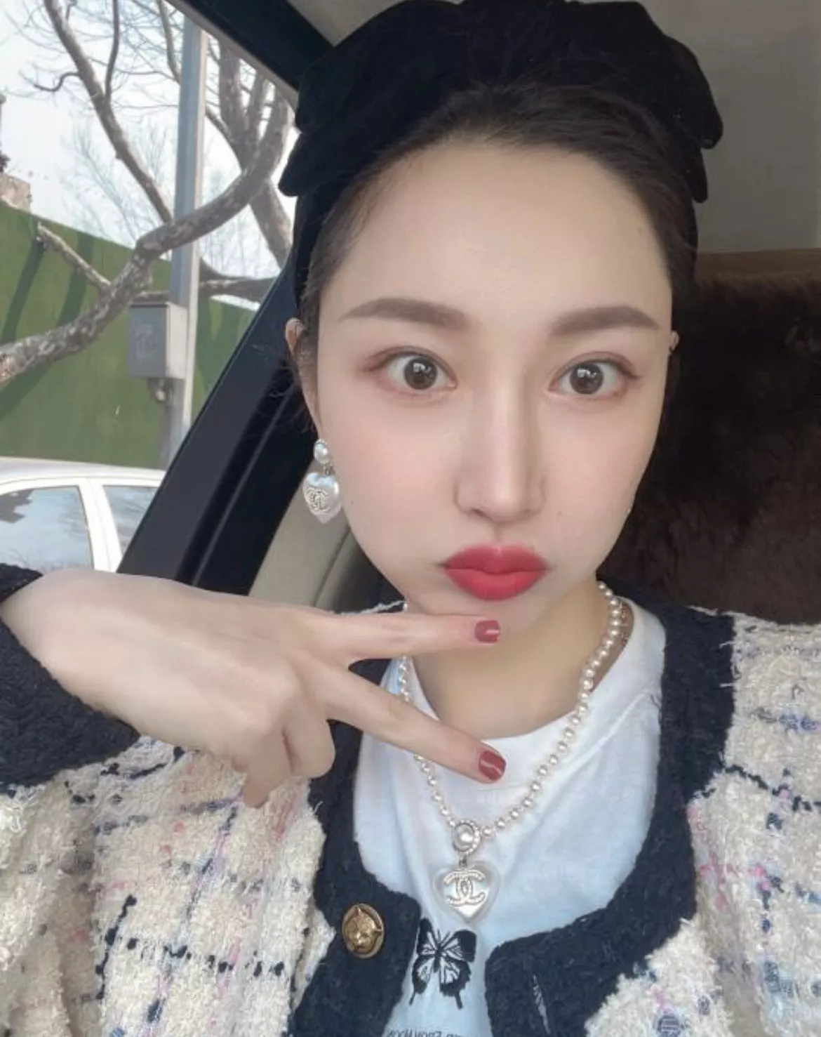 샤넬 하트 진주 이어링 상세 이미지 41