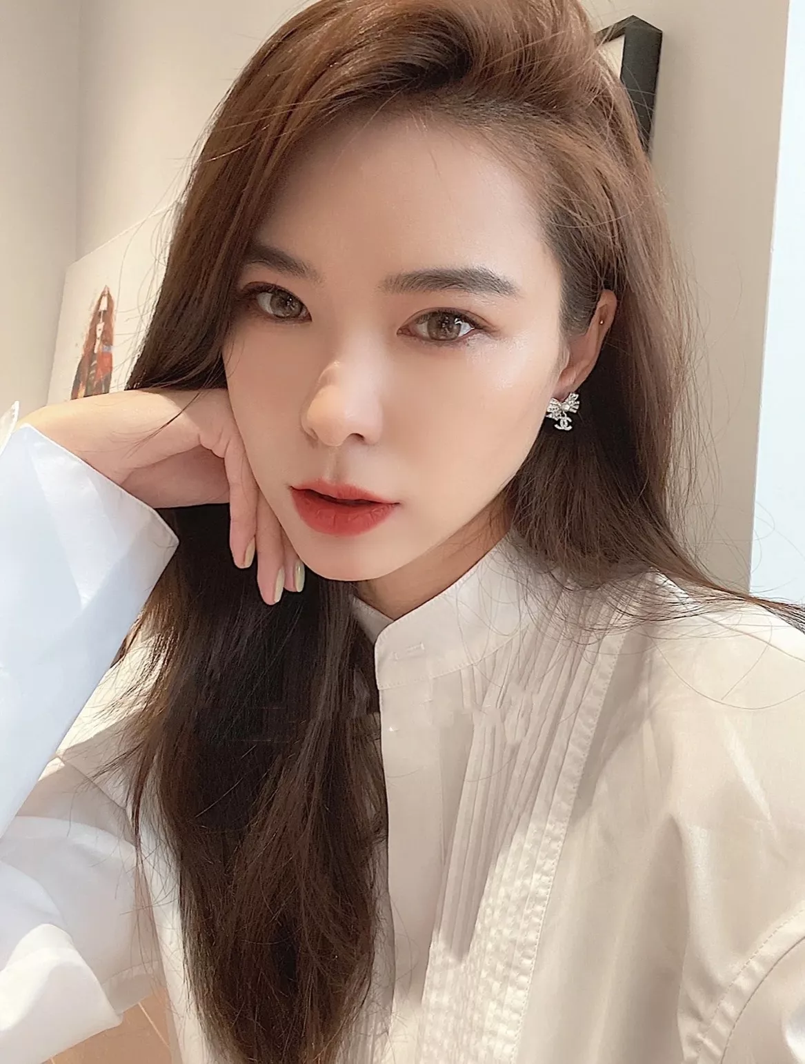 샤넬 리본 드롭 더블씨 이어링 상세 이미지 25