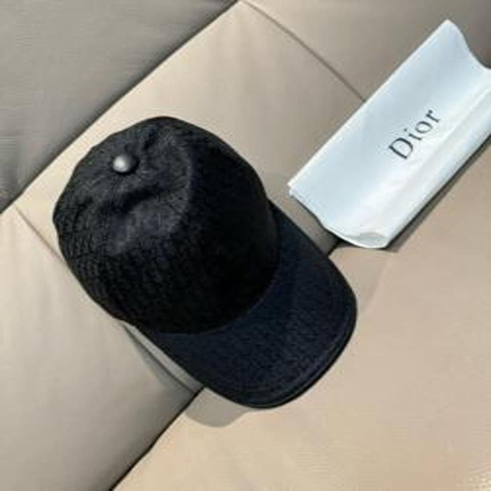 디올 클래식 오블리크 로고 볼캡