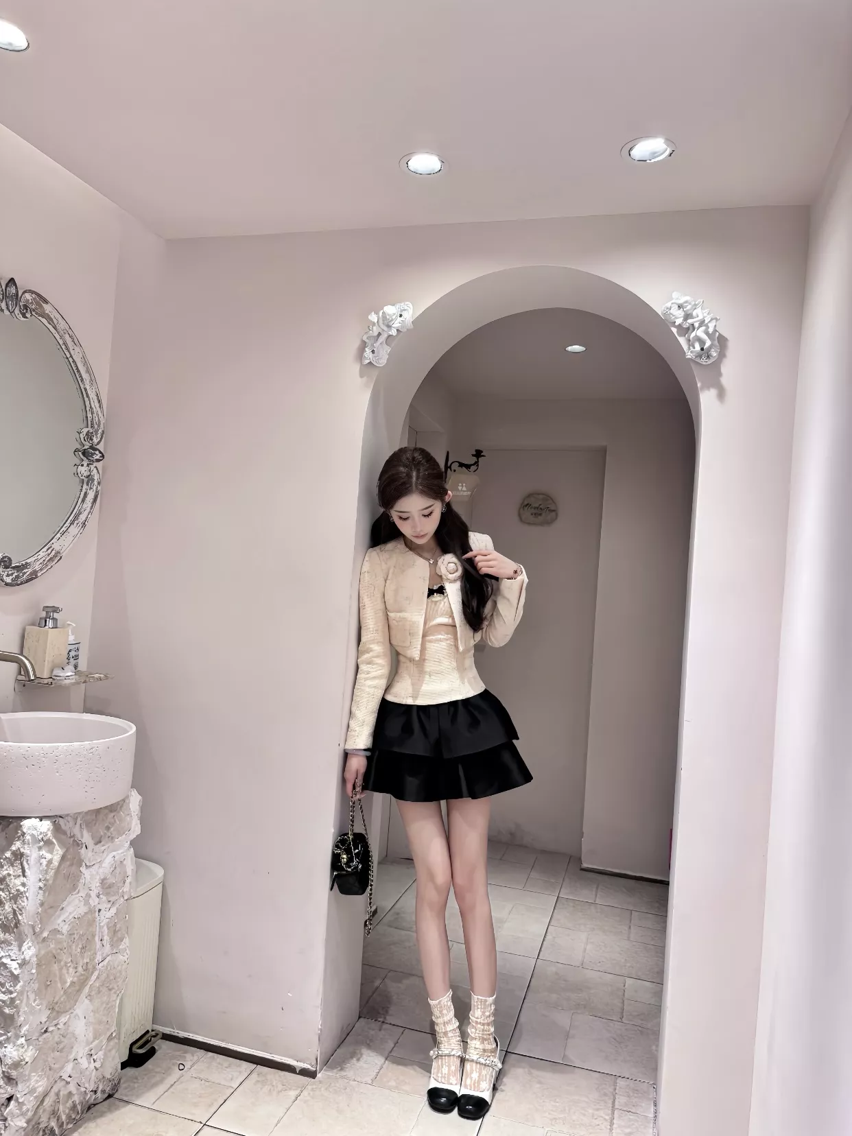 샤넬 미니 박스 체인백 상세 이미지 36