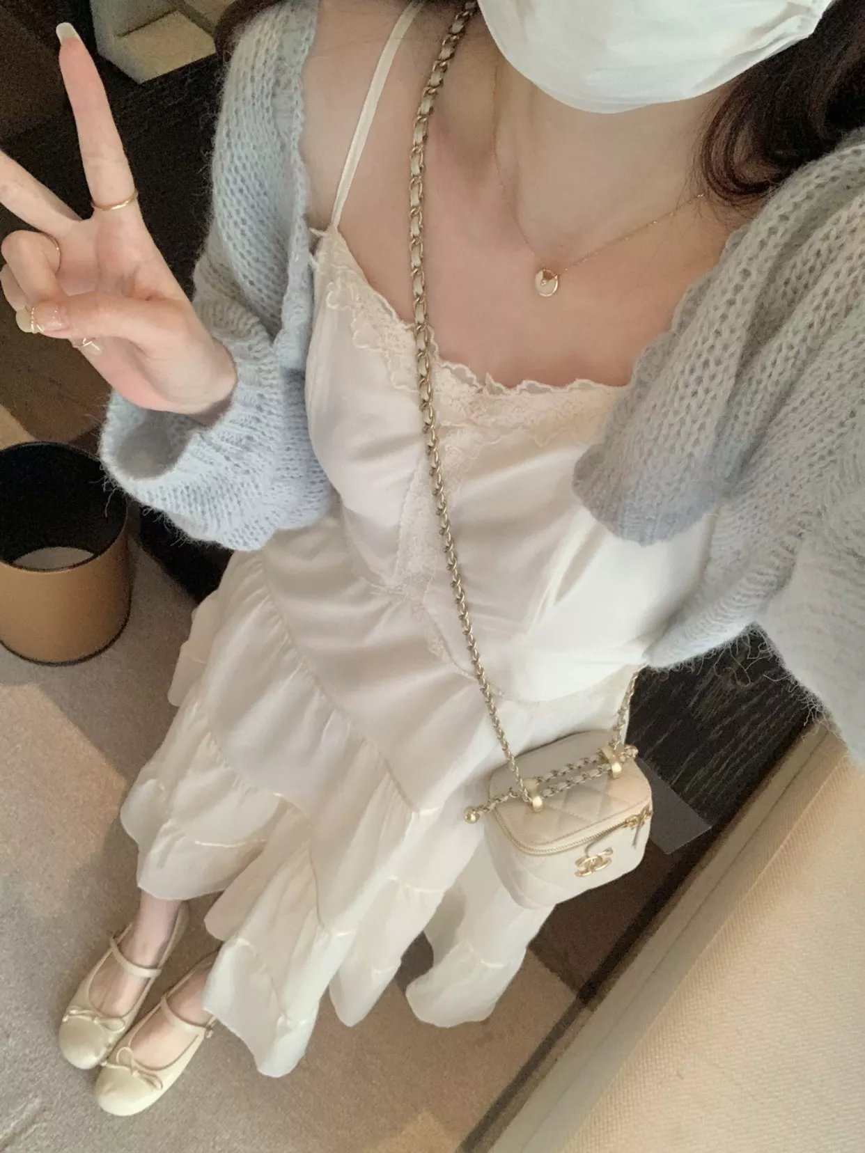 샤넬 미니 박스 체인백 상세 이미지 22