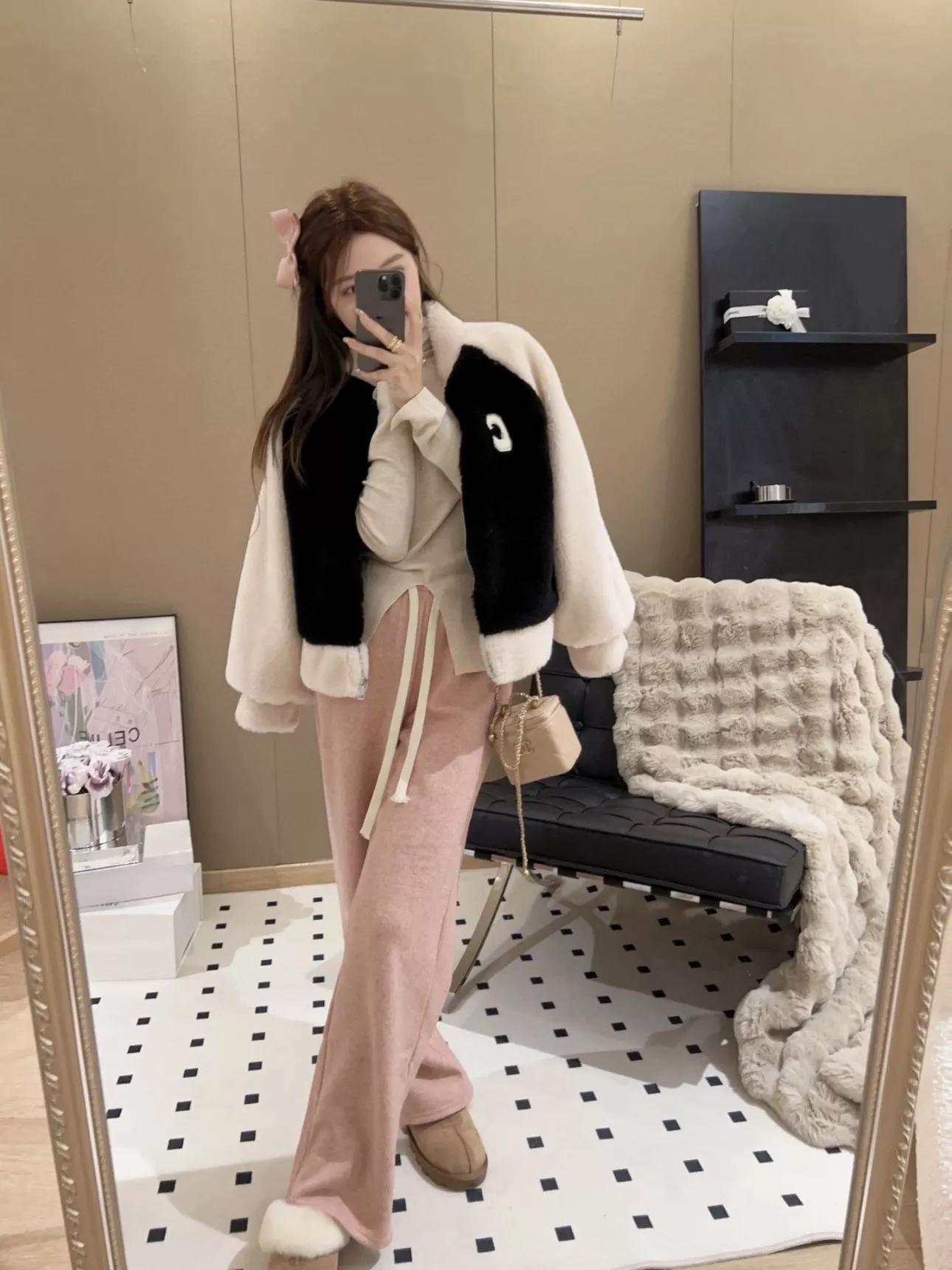 샤넬 미니 박스 체인백 상세 이미지 9