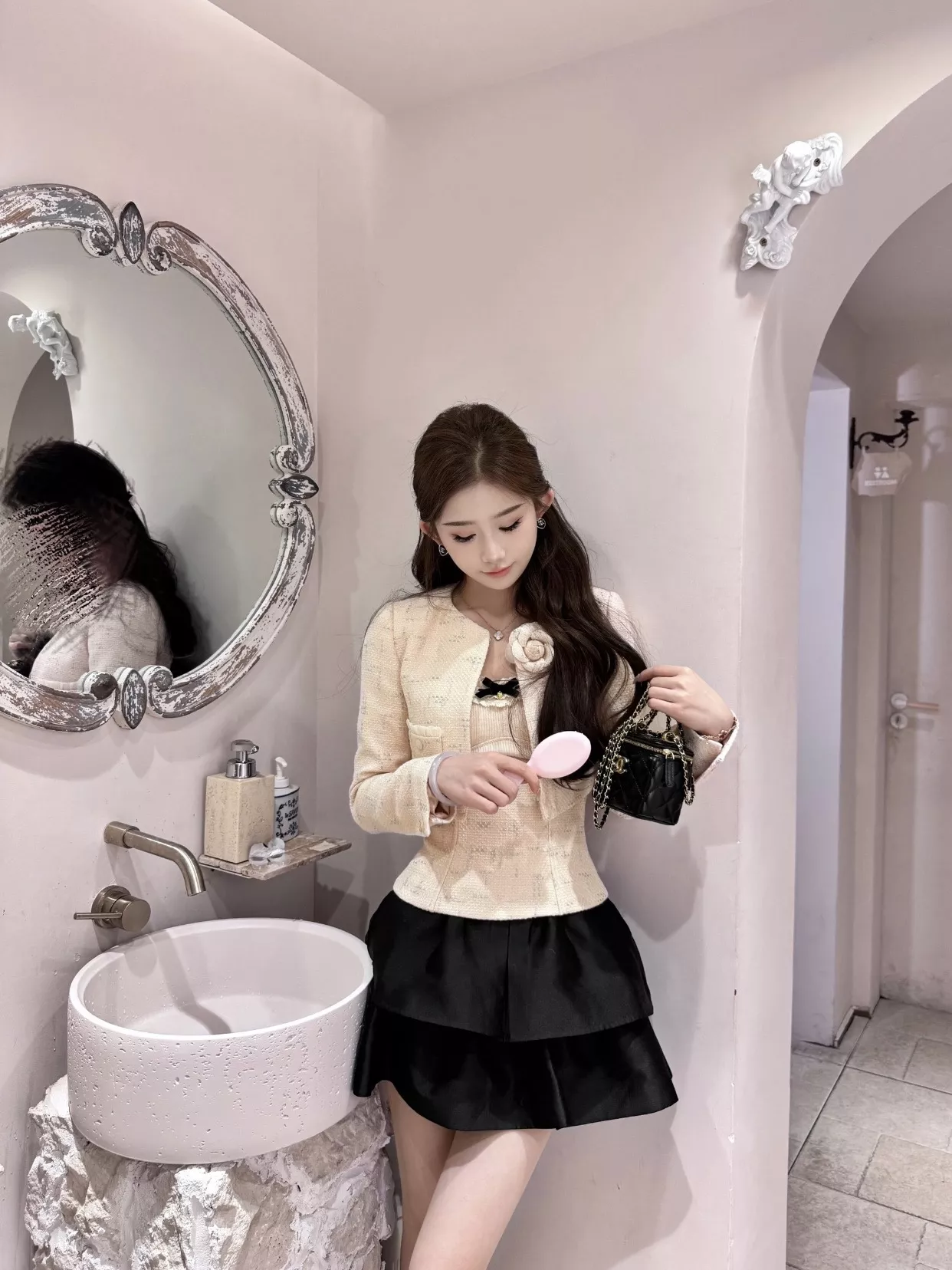 샤넬 미니 박스 체인백 상세 이미지 2