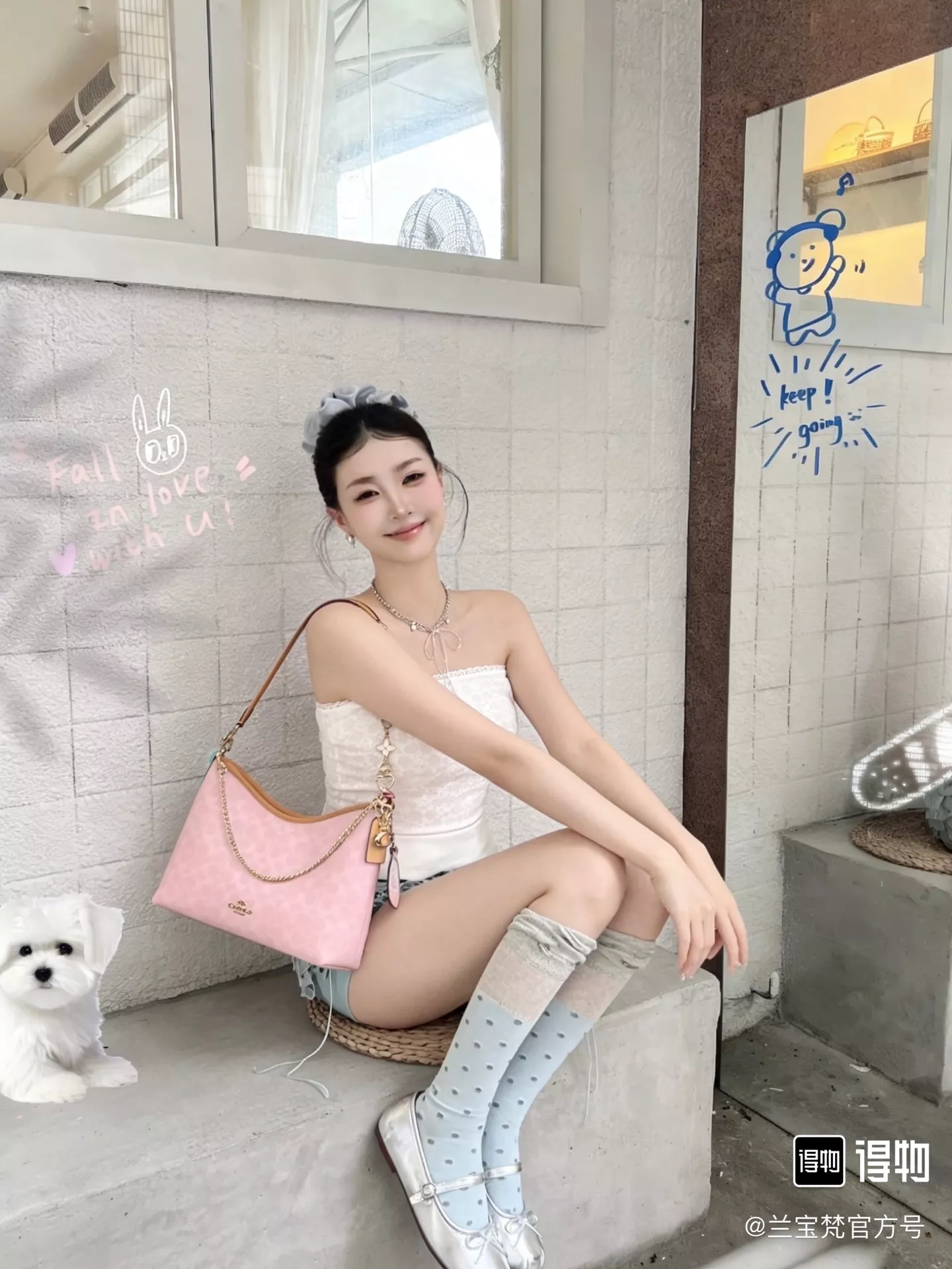 코치 로럴 31 월형 숄더 가방 상세 이미지 59