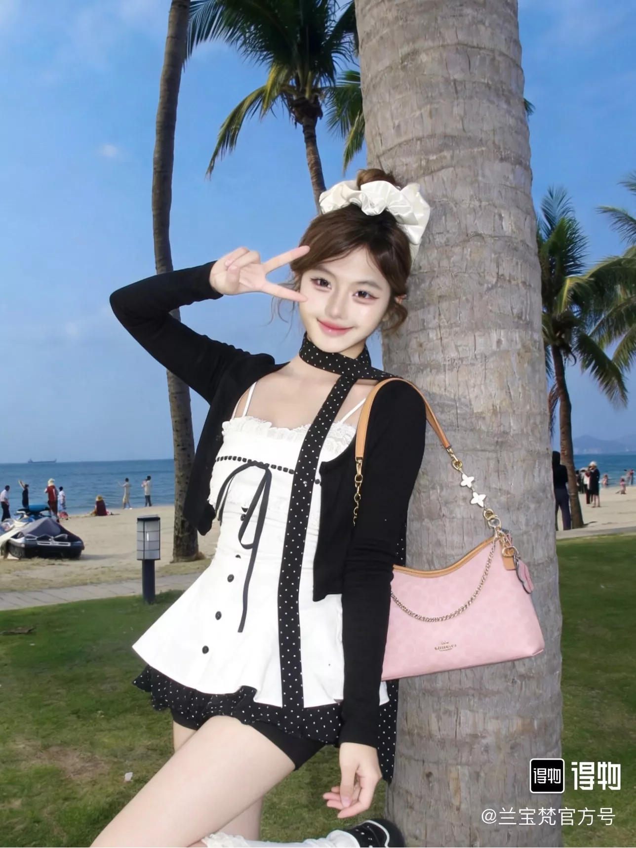 코치 로럴 31 월형 숄더 가방 상세 이미지 63