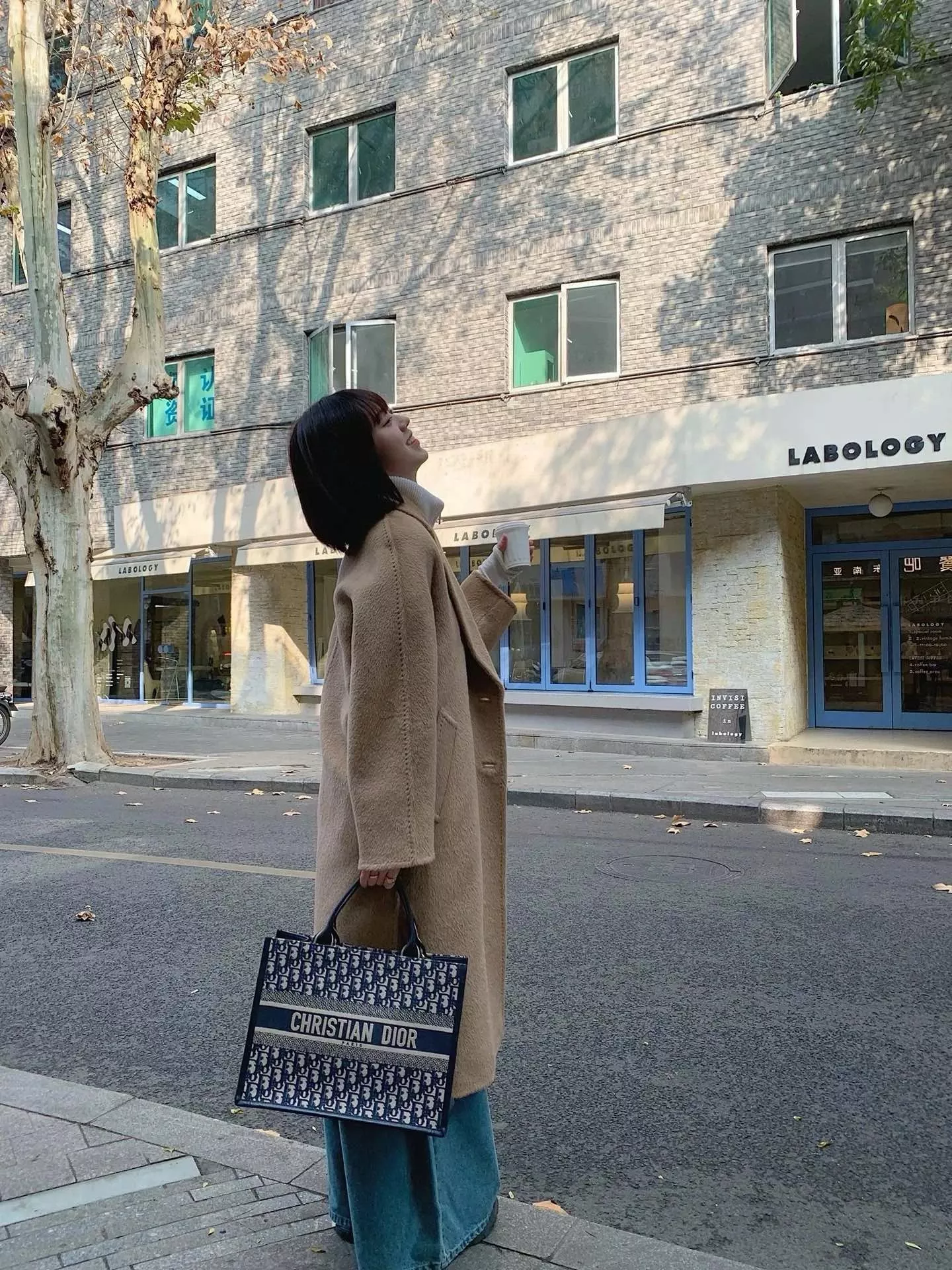디올 오블리크 자수 캔버스 배색 백 상세 이미지 65