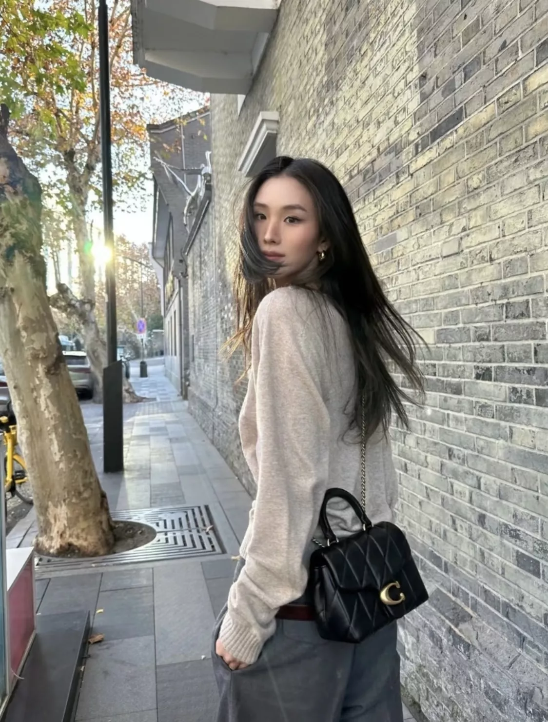 코치 퀼팅 플랩 체인 백 상세 이미지 106