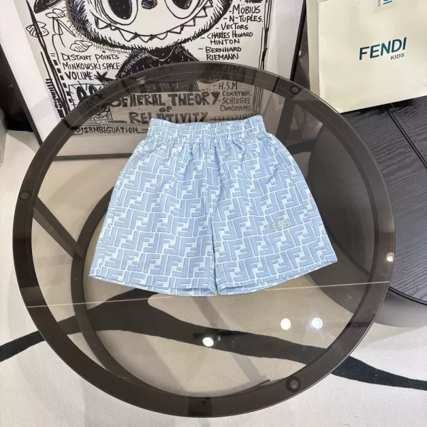 펜디 FF 모노그램 아동 반바지