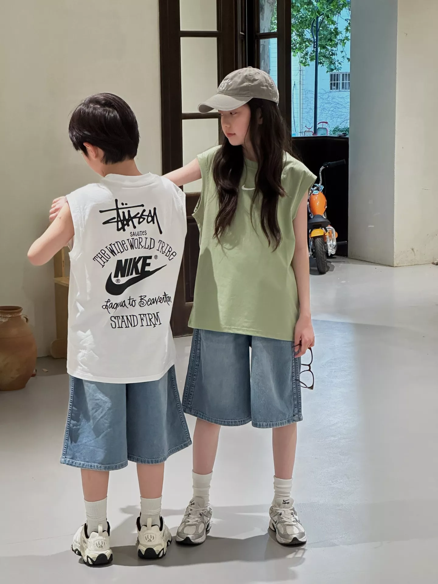 나이키 아동 캐주얼 민소매 탑 상세 이미지 23