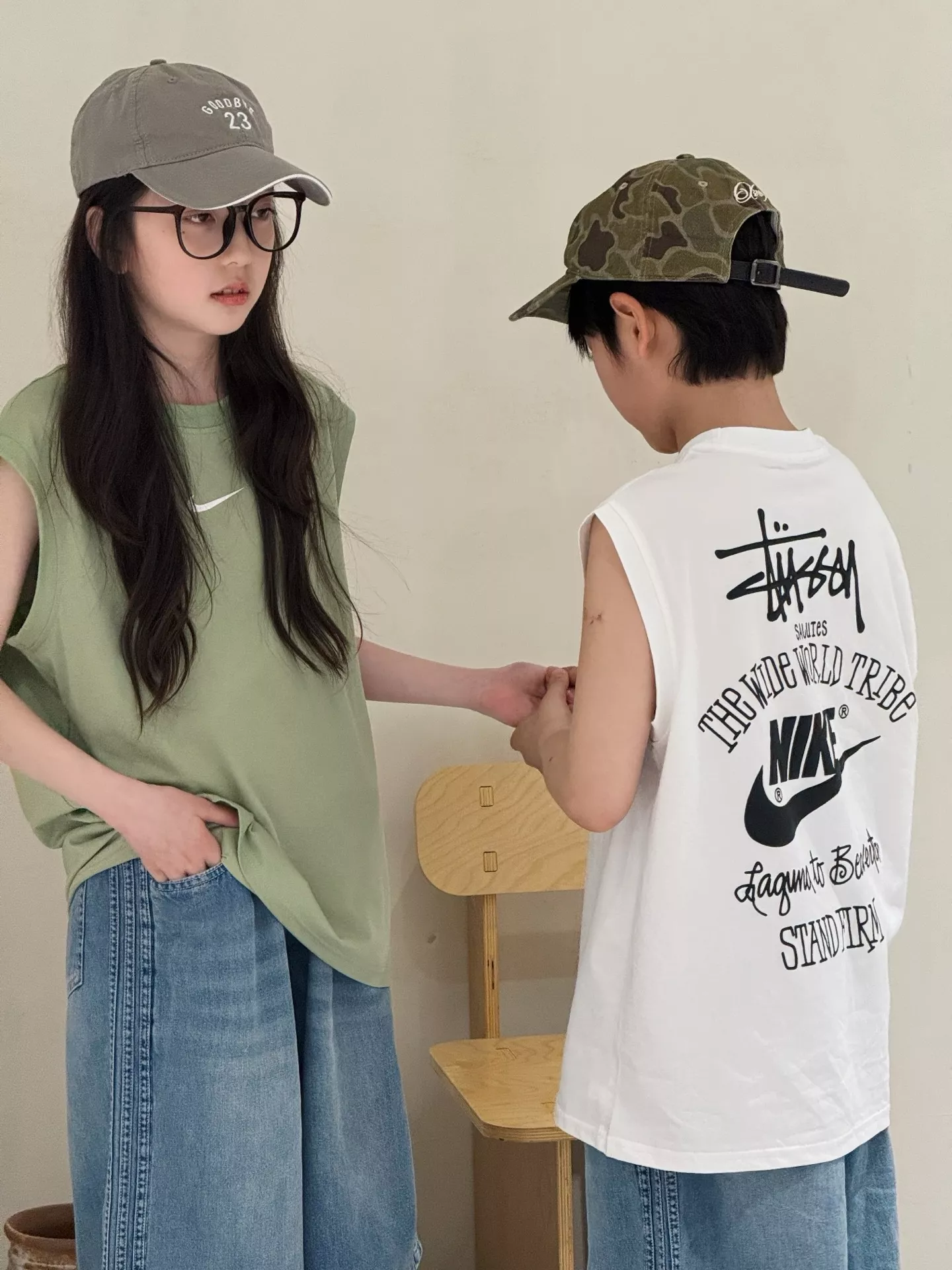 나이키 아동 캐주얼 민소매 탑 상세 이미지 27