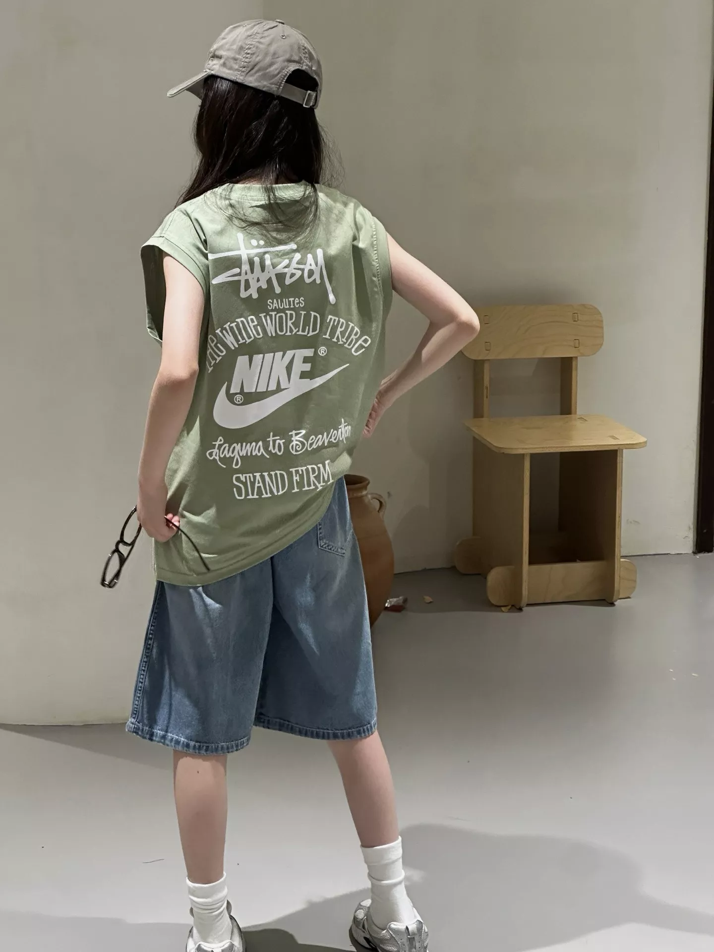 나이키 아동 캐주얼 민소매 탑 상세 이미지 22