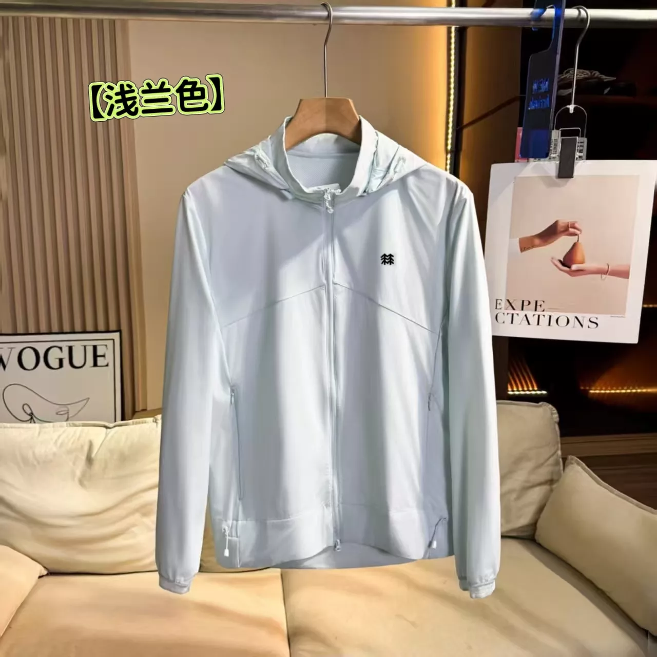 코오롱스포츠 커플 아웃도어 자외선 차단 후드 아우터 상세 이미지 5