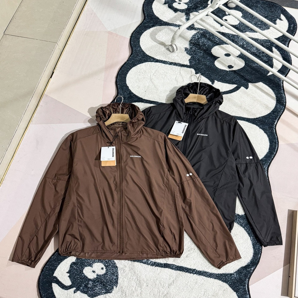 살로몬 경량 후드 집업 바람막이