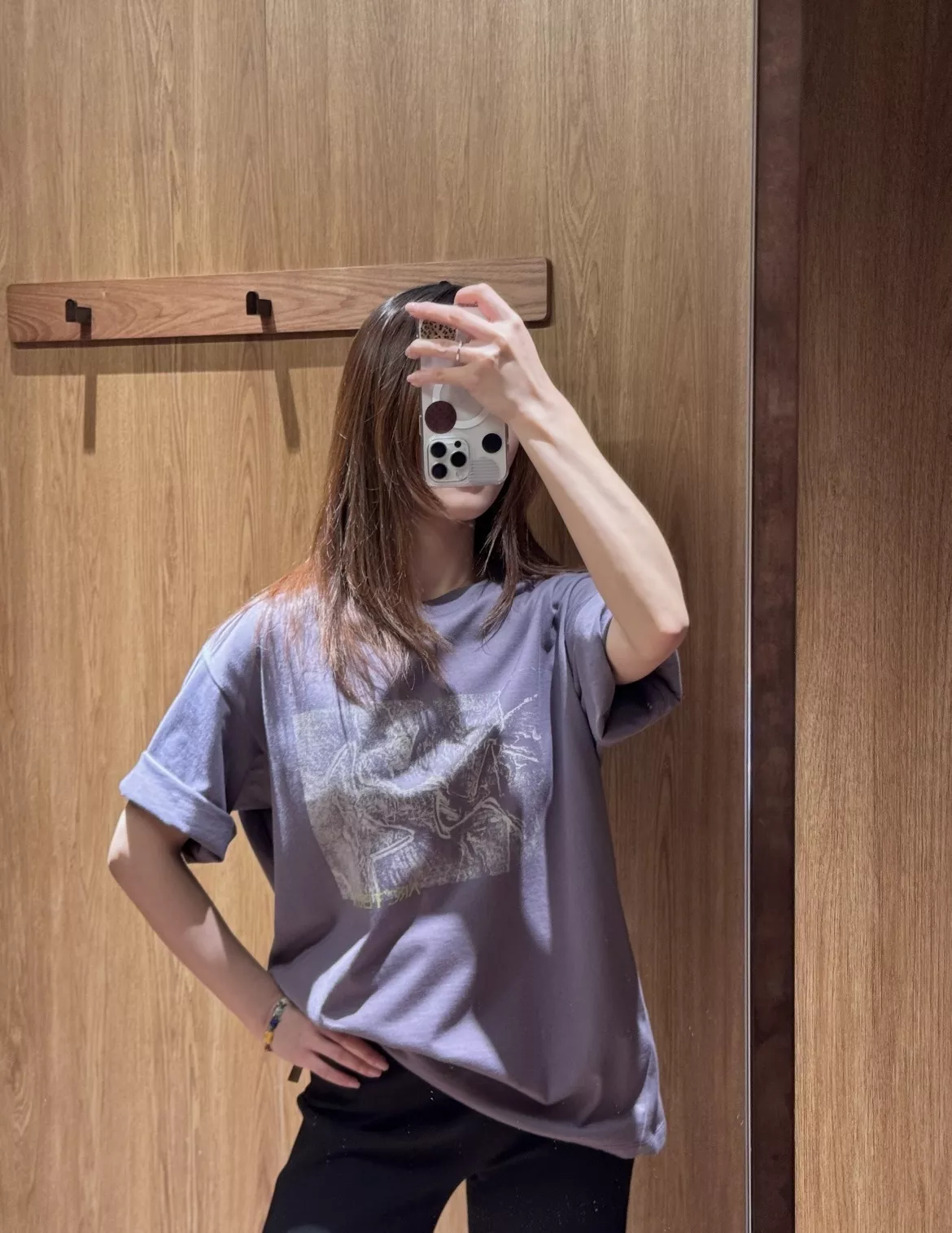 아크테릭스 화석 그래픽 코튼 반팔 상의 상세 이미지 19