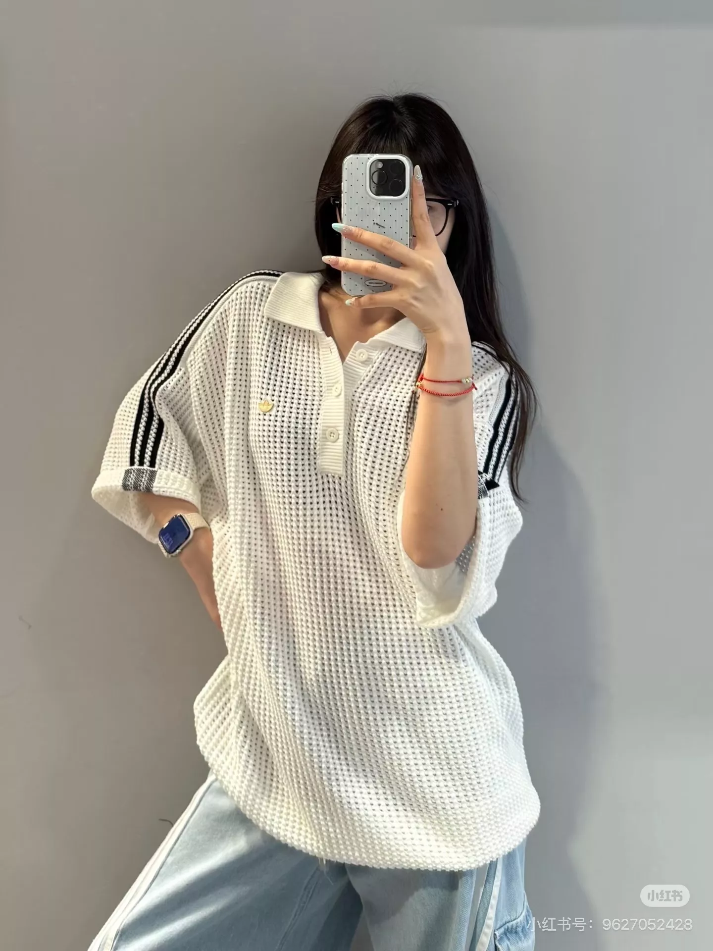 아디다스 삼선 포인트 메쉬 폴로 상의 상세 이미지 21