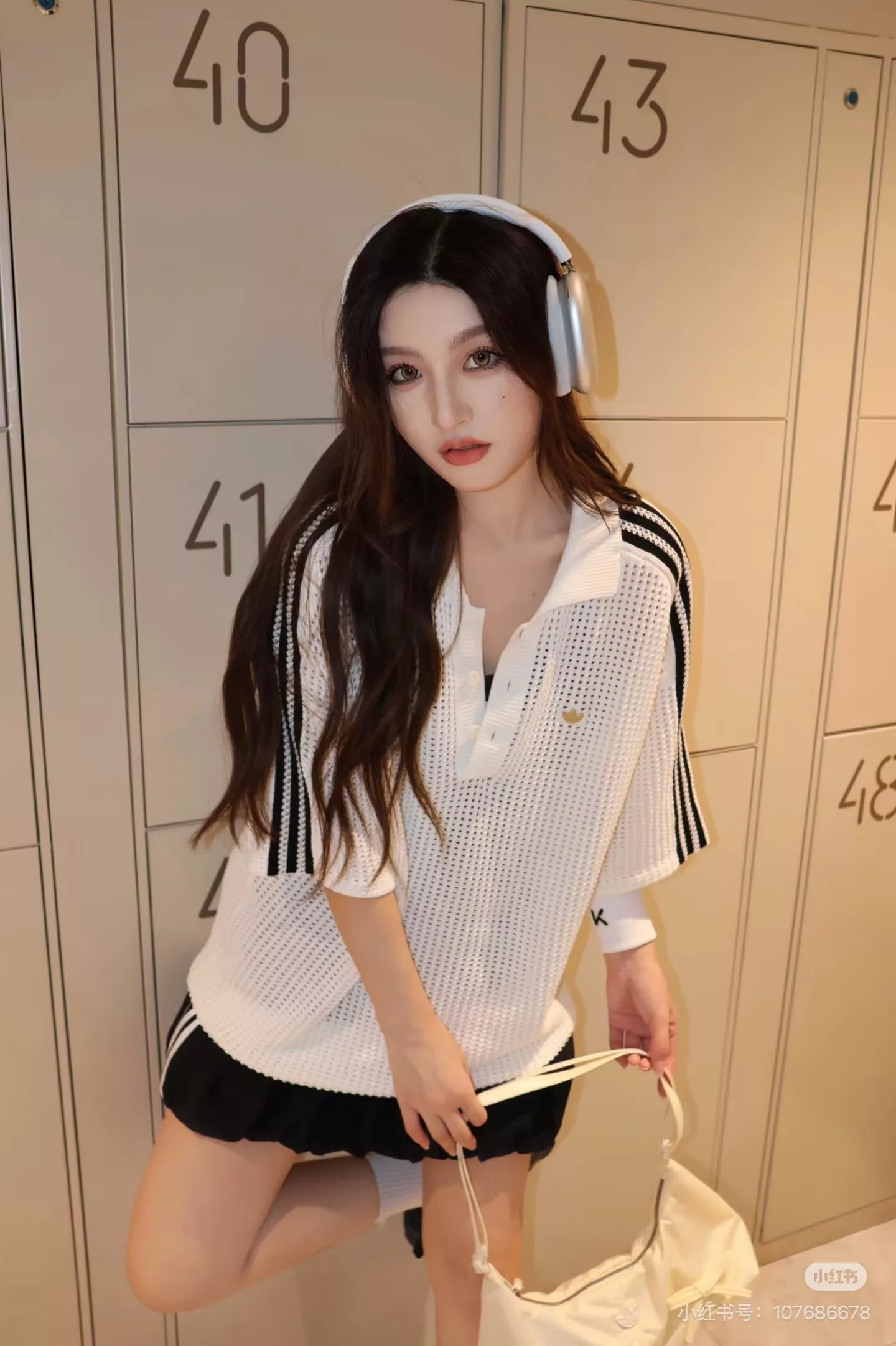아디다스 삼선 포인트 메쉬 폴로 상의 상세 이미지 12