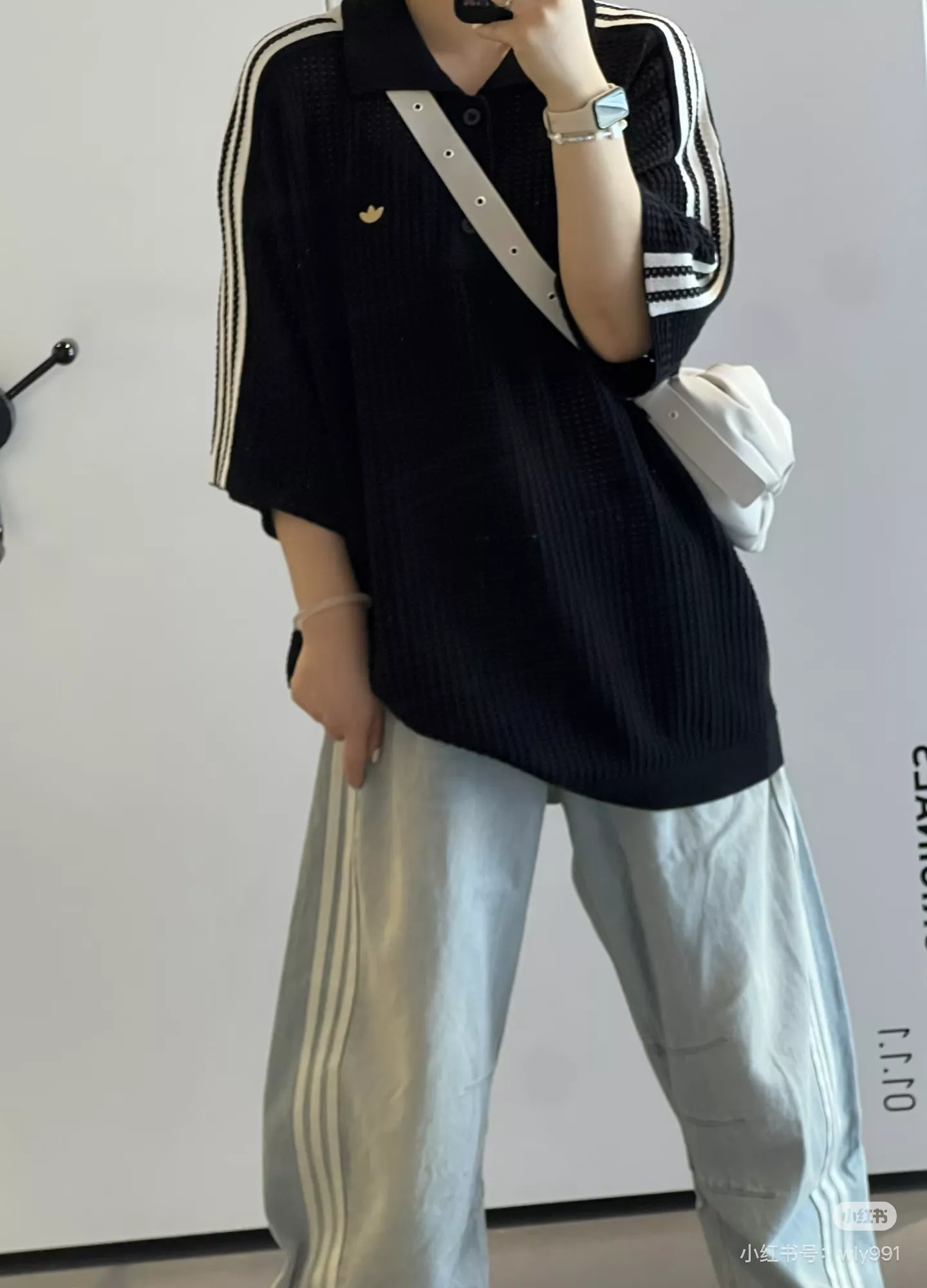 아디다스 삼선 포인트 메쉬 폴로 상의 상세 이미지 31