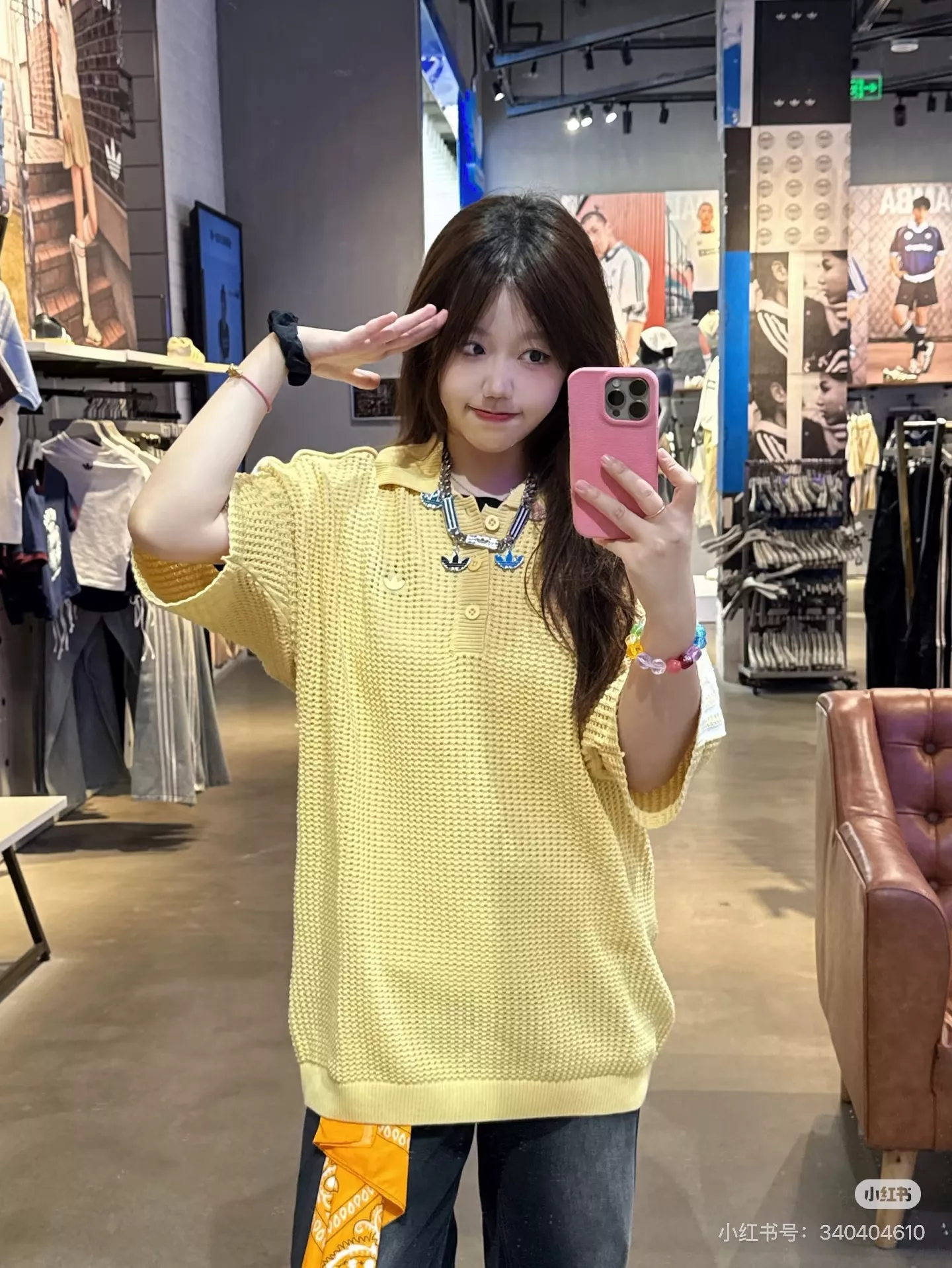 아디다스 삼선 포인트 메쉬 폴로 상의 상세 이미지 14