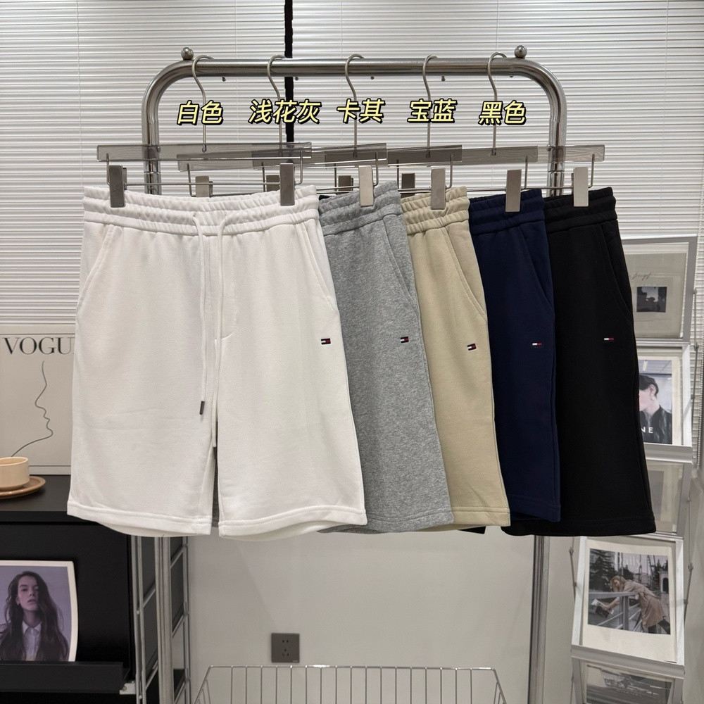 랄프로렌 자수 로고 코튼 트레이닝 쇼츠