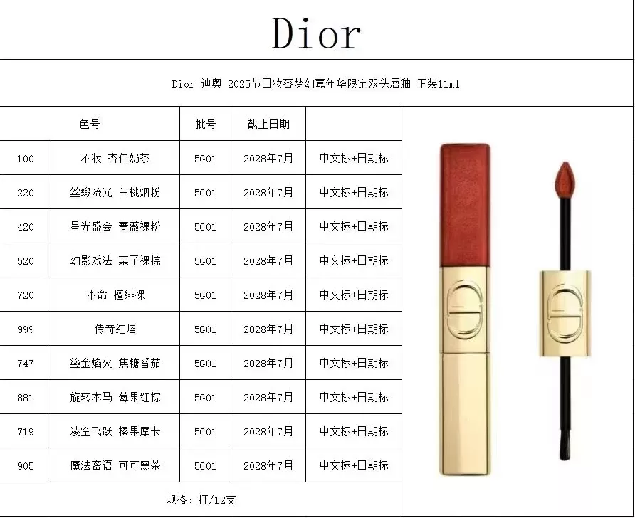 디올 더블 팁 립 컬러 상세 이미지 4