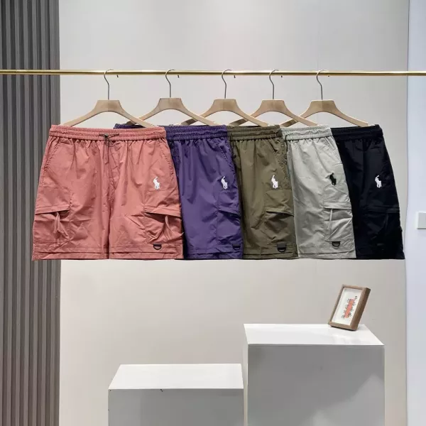 랄프로렌 자수 로고 카고 반바지