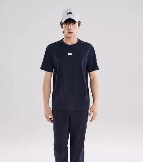 헬리한센 아웃도어 무드 코튼 로고 반팔 상의 상세 이미지 11