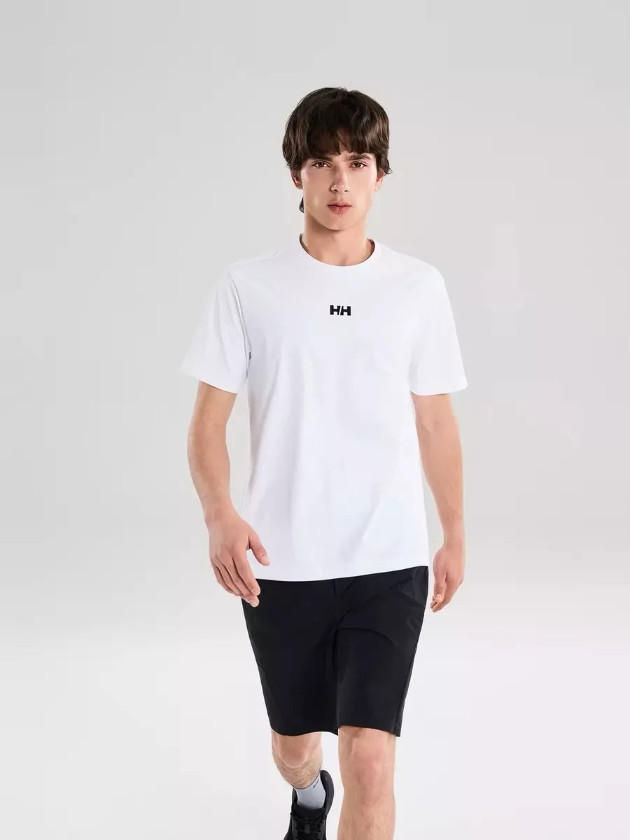 헬리한센 아웃도어 무드 코튼 로고 반팔 상의 상세 이미지 10