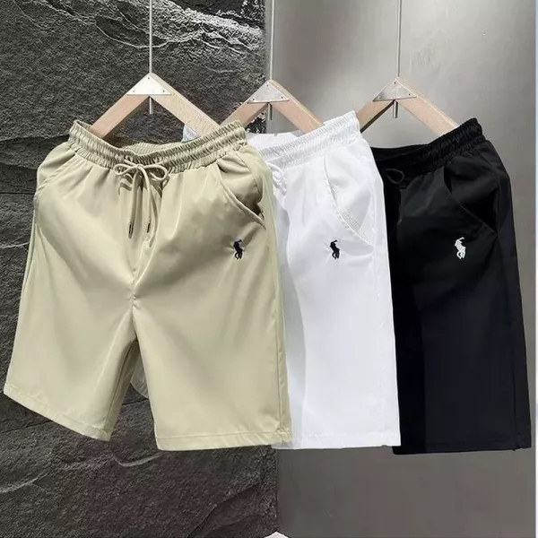 랄프로렌 빔즈 협업 자수 포인트 쇼츠