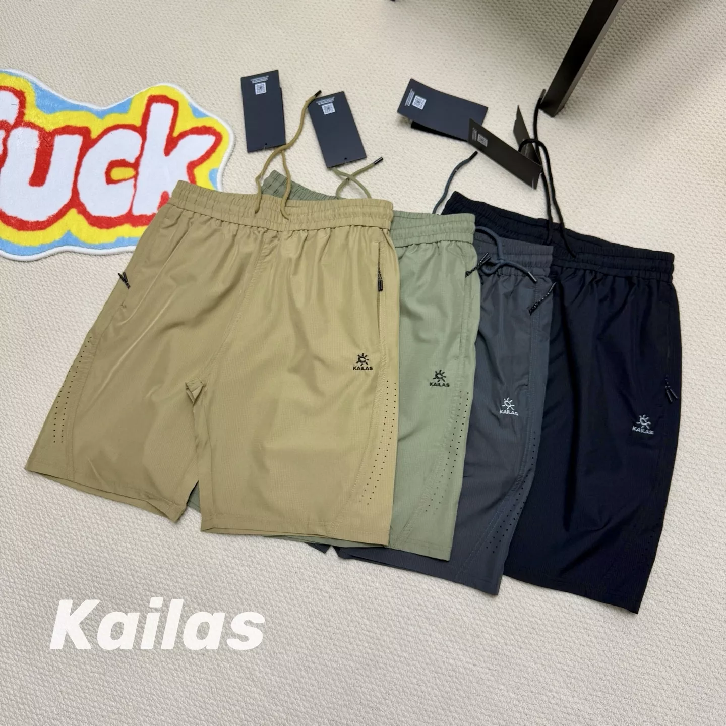 카일라스 경량 기능성 속건 스포츠 반바지 상세 이미지 6