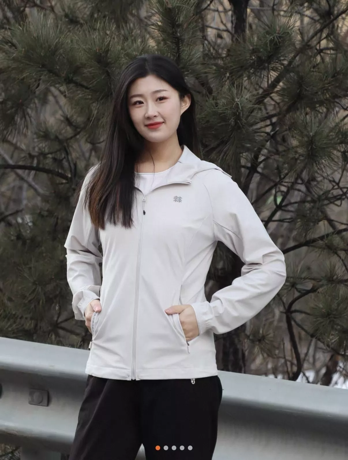 코오롱스포츠 냉감 후드 집업 아우터 상세 이미지 72