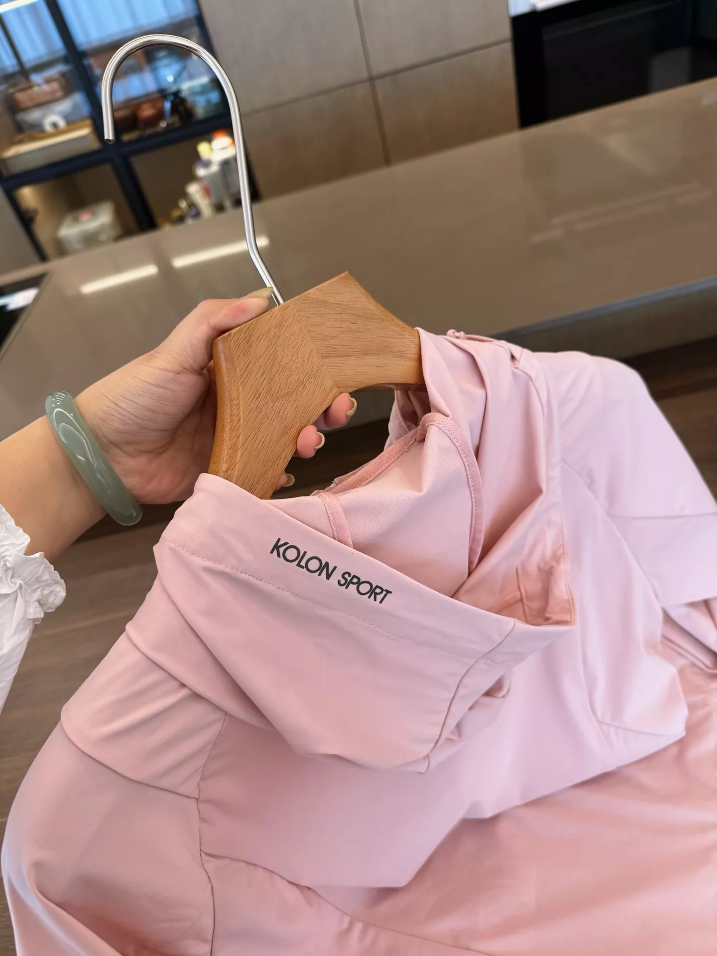 코오롱스포츠 냉감 후드 집업 아우터 상세 이미지 36