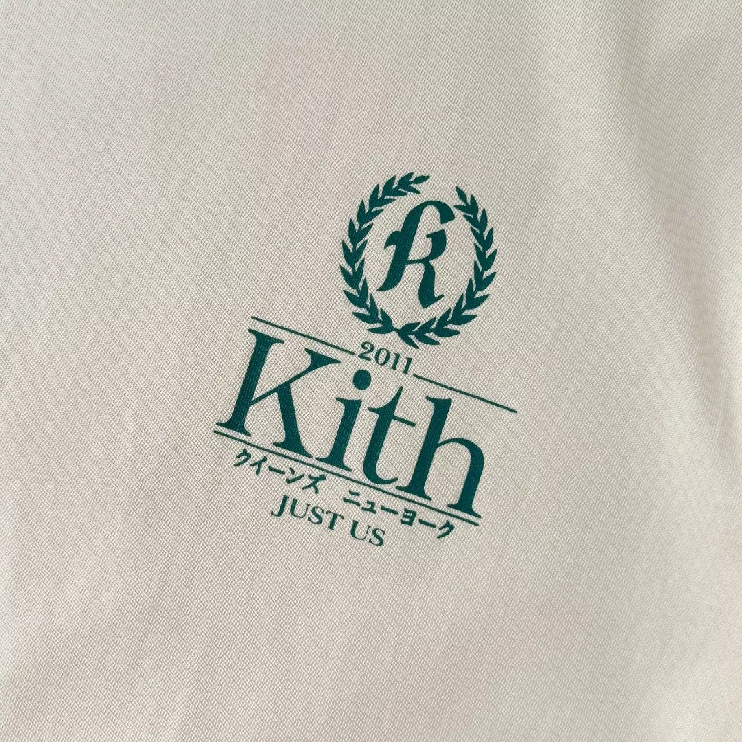 키스 먼데이 프로그램 로고 코튼 반팔 상의 상세 이미지 6