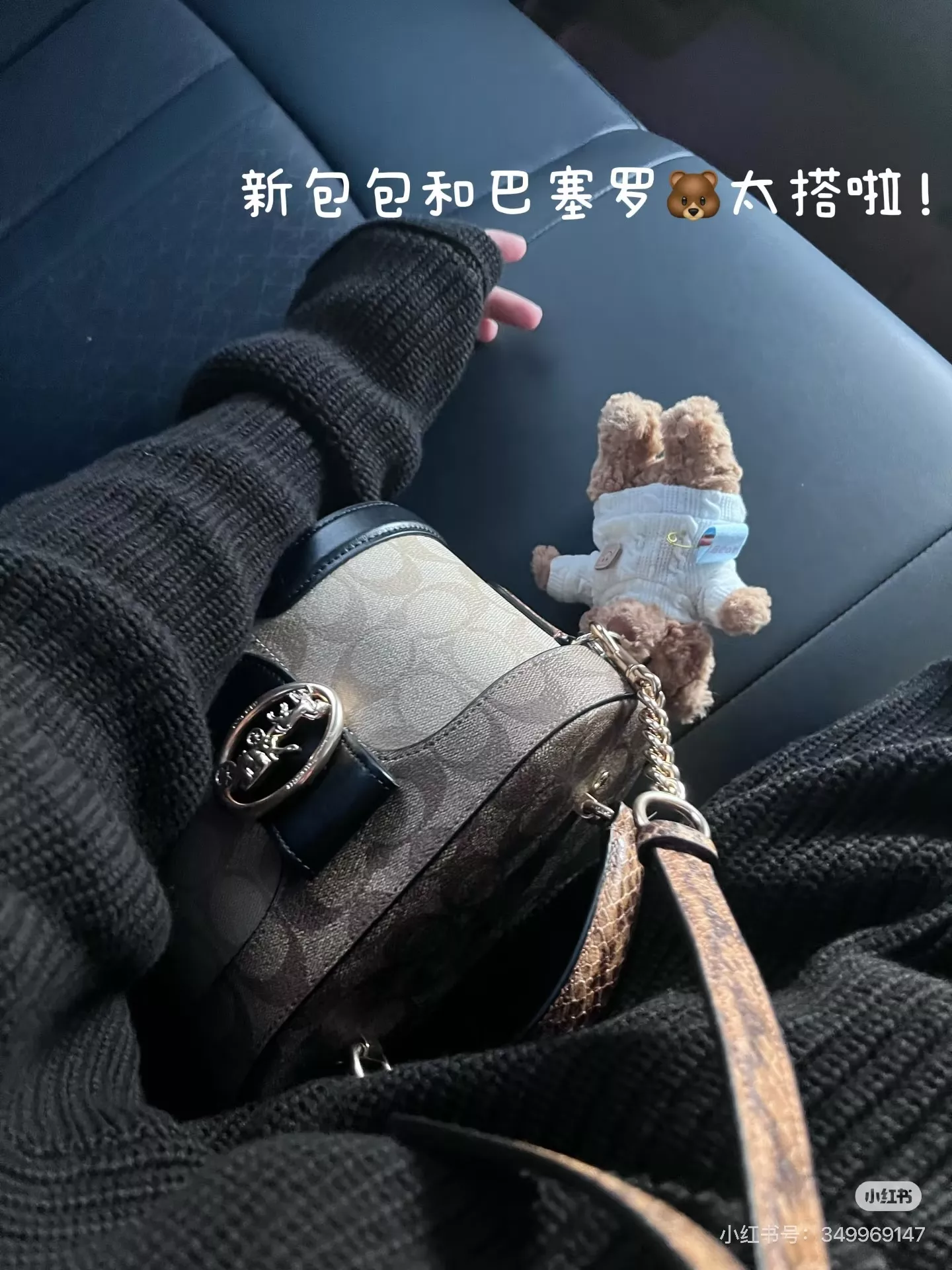 코치 조지 올드 패턴 박스형 가방 상세 이미지 17