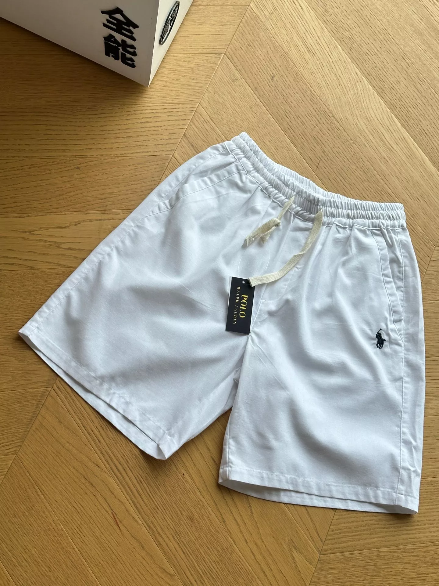 랄프로렌 린넨 자수 쇼츠 상세 이미지 2