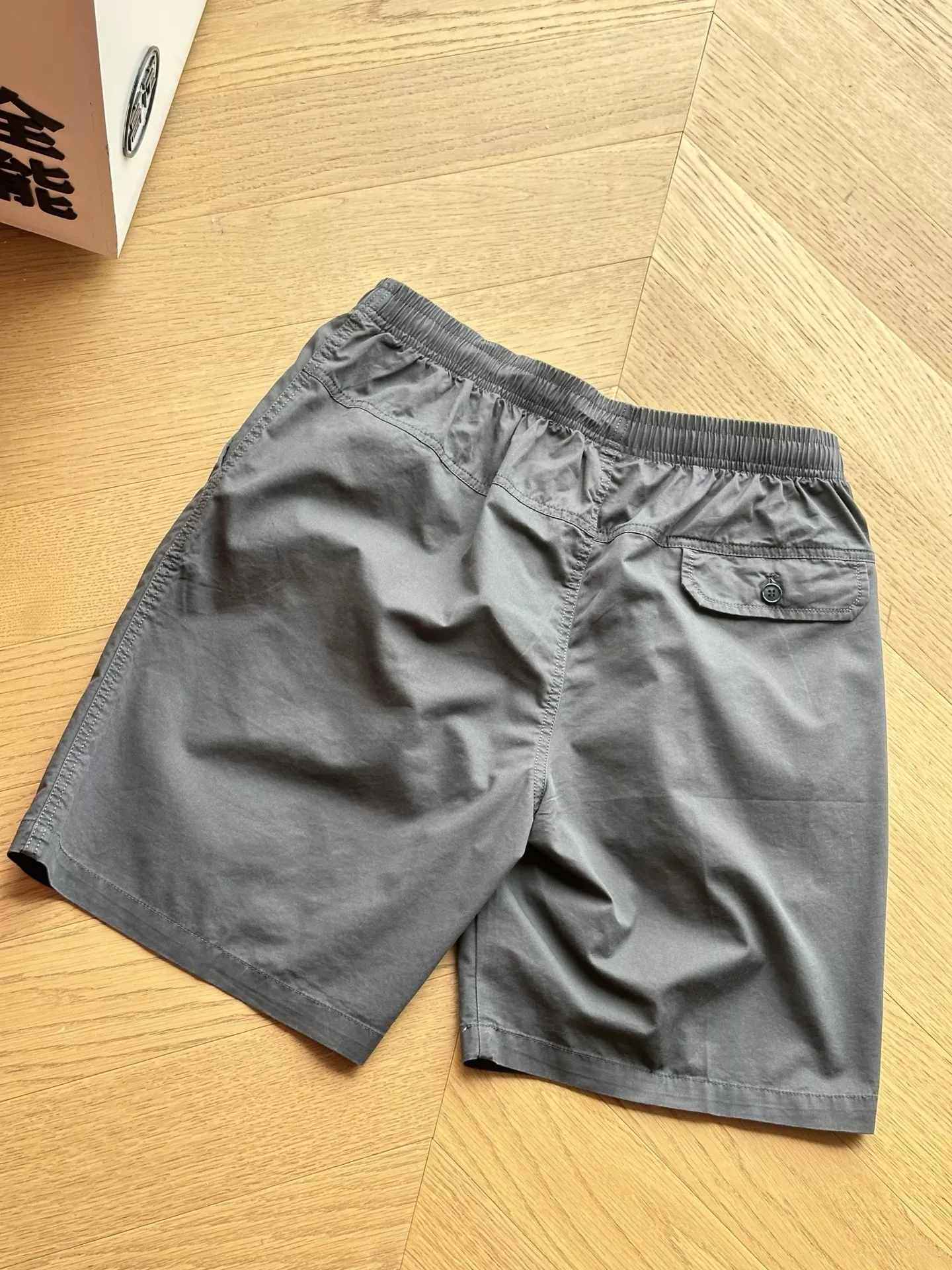 라코스테 악어 로고 자수 캐주얼 반바지 상세 이미지 8