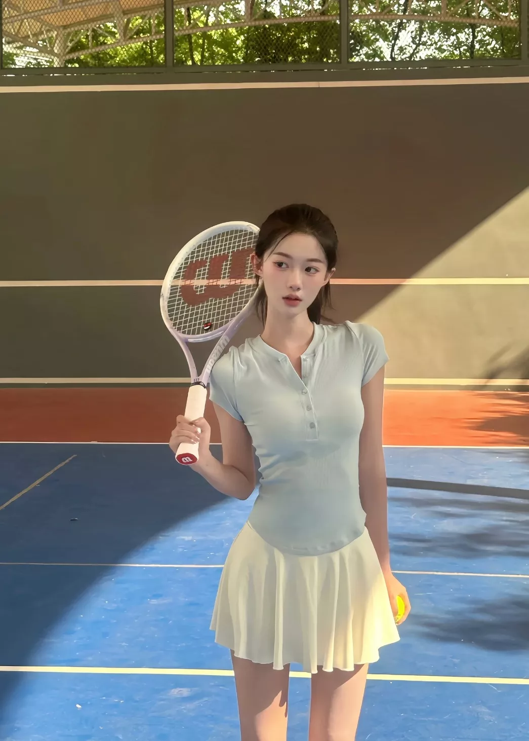룰루레몬 버튼 헨리넥 요가 반팔 탑 상세 이미지 23