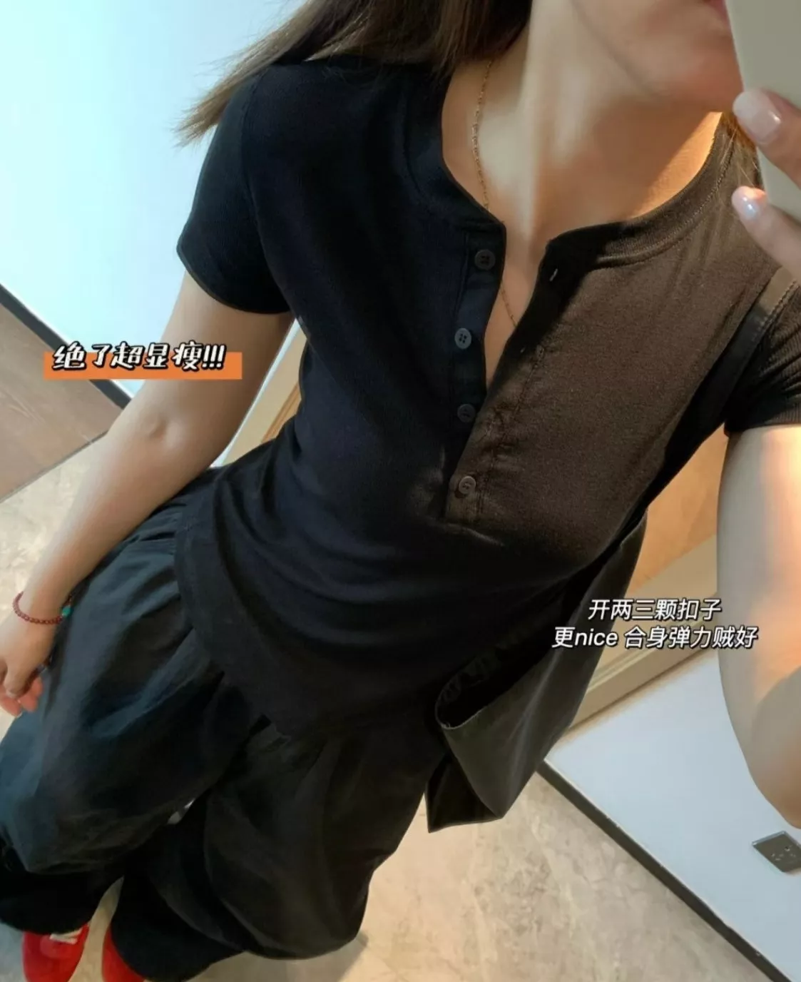 룰루레몬 버튼 헨리넥 요가 반팔 탑 상세 이미지 40
