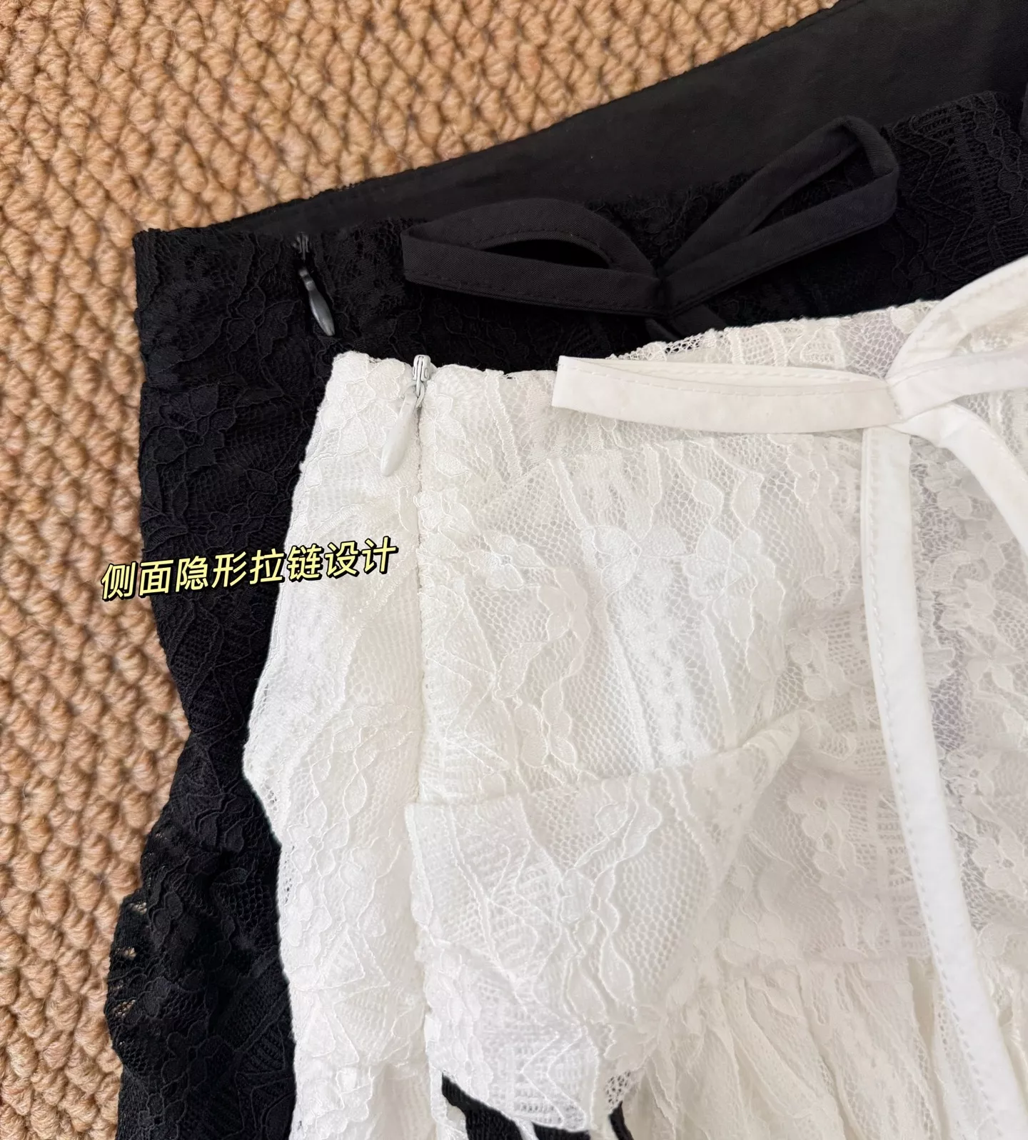 아디다스 리본 포인트 삼선 레이스 스커트 상세 이미지 15