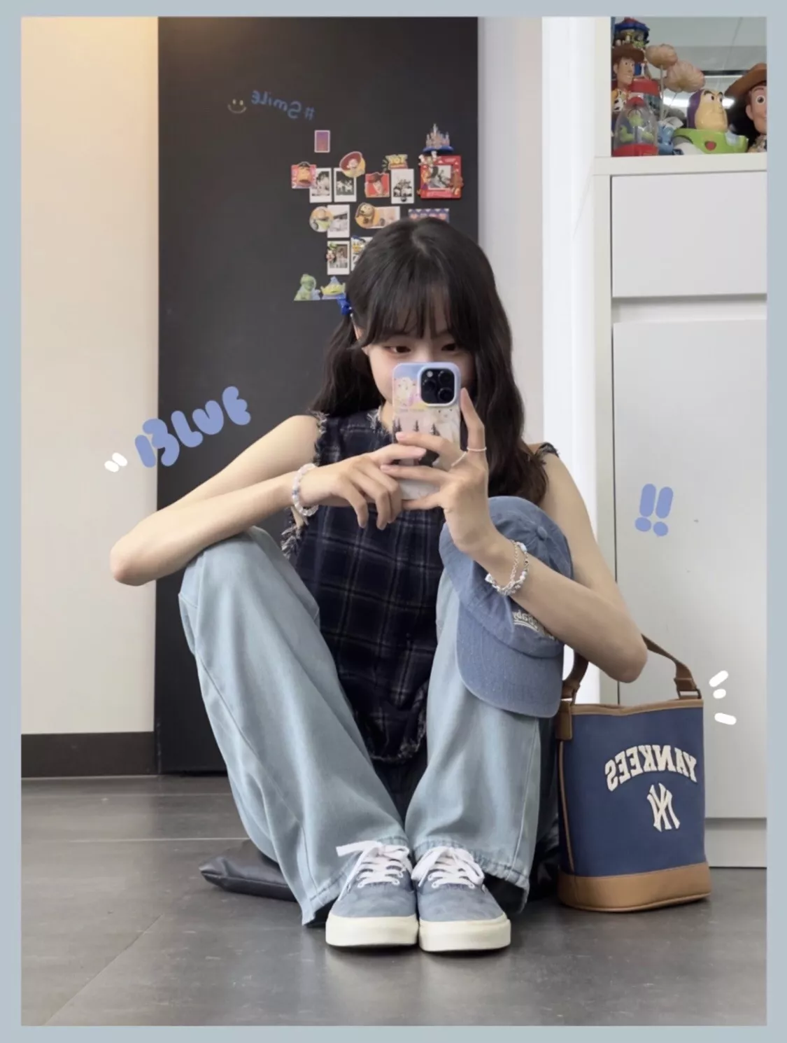 엠엘비 레트로 무드 자수 캔버스 숄더 겸 크로스 가방 상세 이미지 26