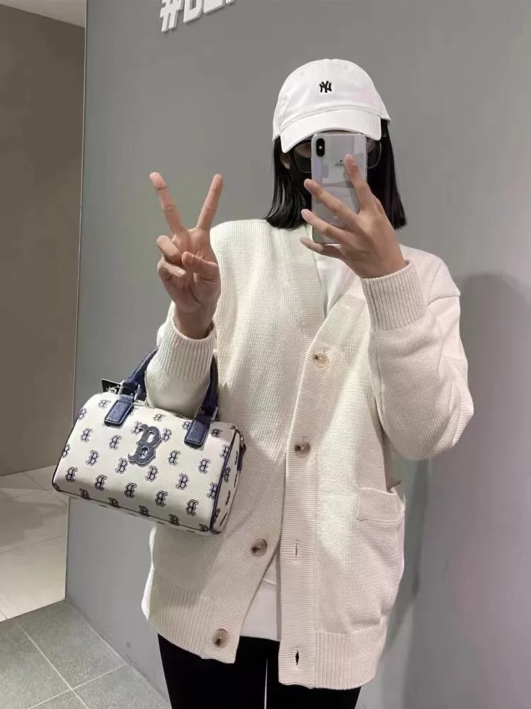 엠엘비 모노그램 캔버스 미니 실린더 백 상세 이미지 27