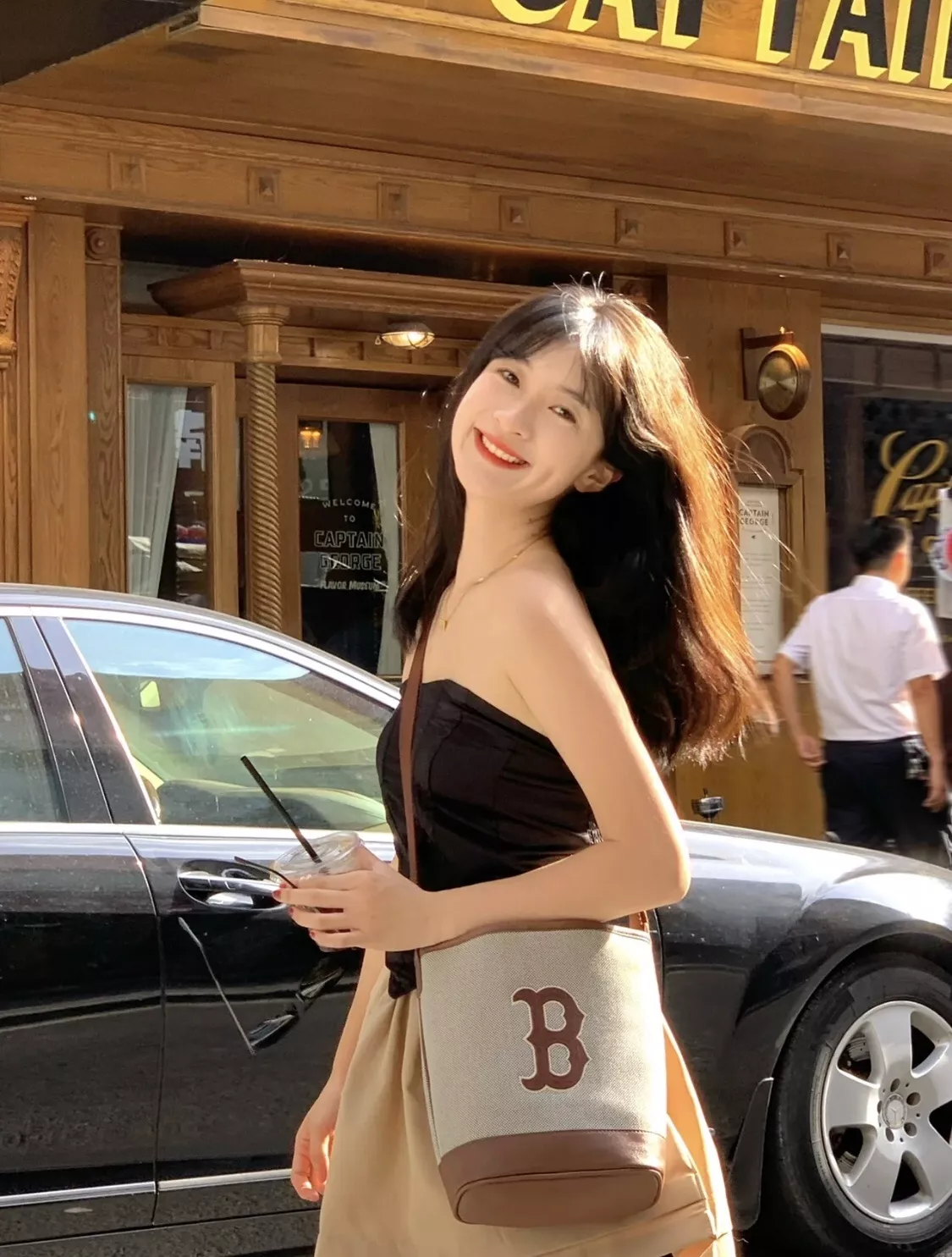 엠엘비 복고 무드 자수 포인트 캔버스 가방 상세 이미지 25