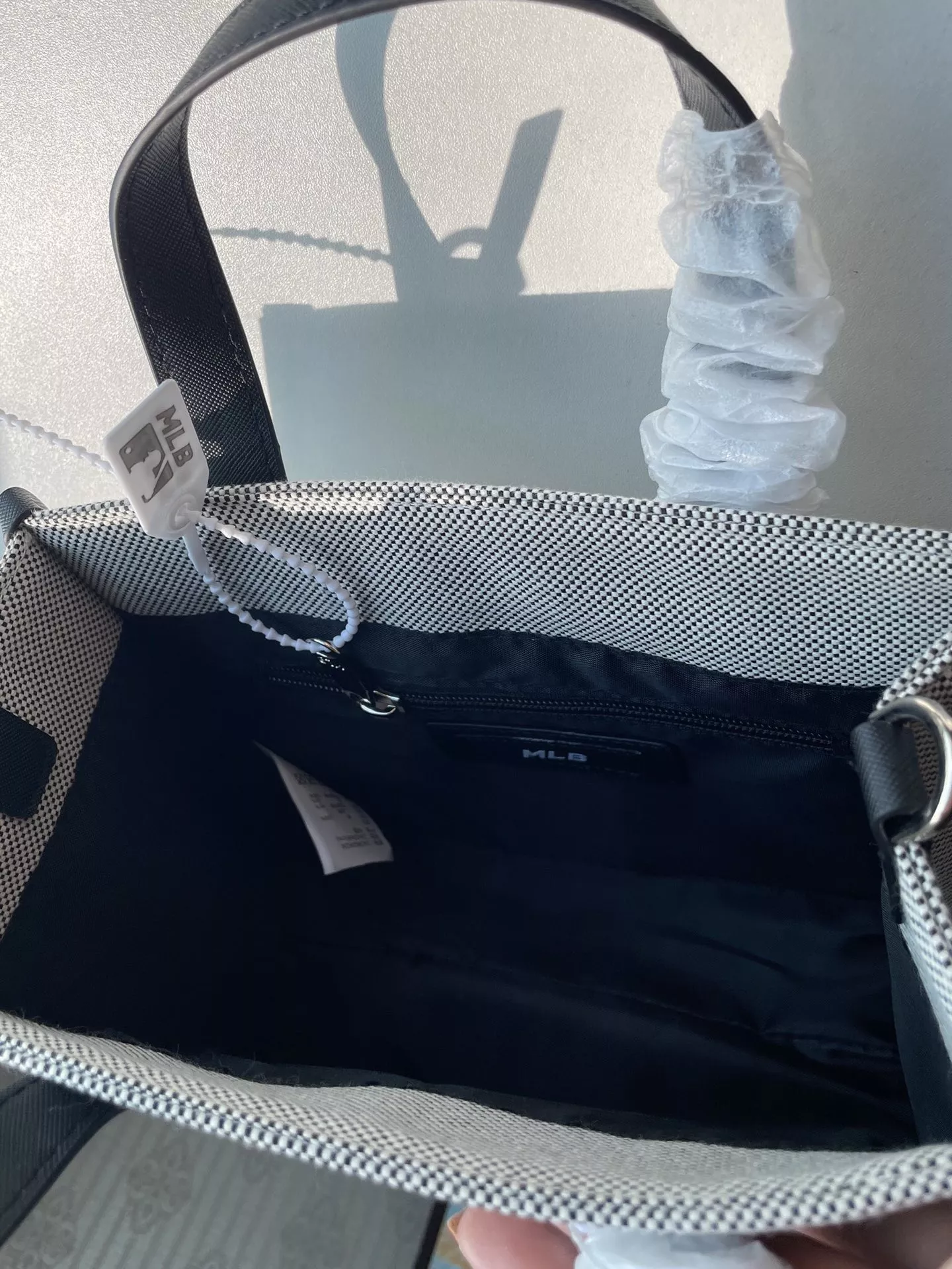 엠엘비 캔버스 자수 포인트 데일리 백 상세 이미지 17