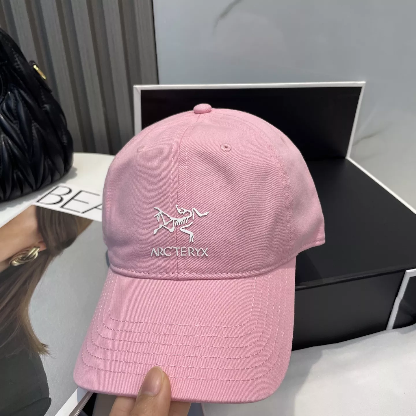 아크테릭스 심플 로고 베이스볼 캡 상세 이미지 8