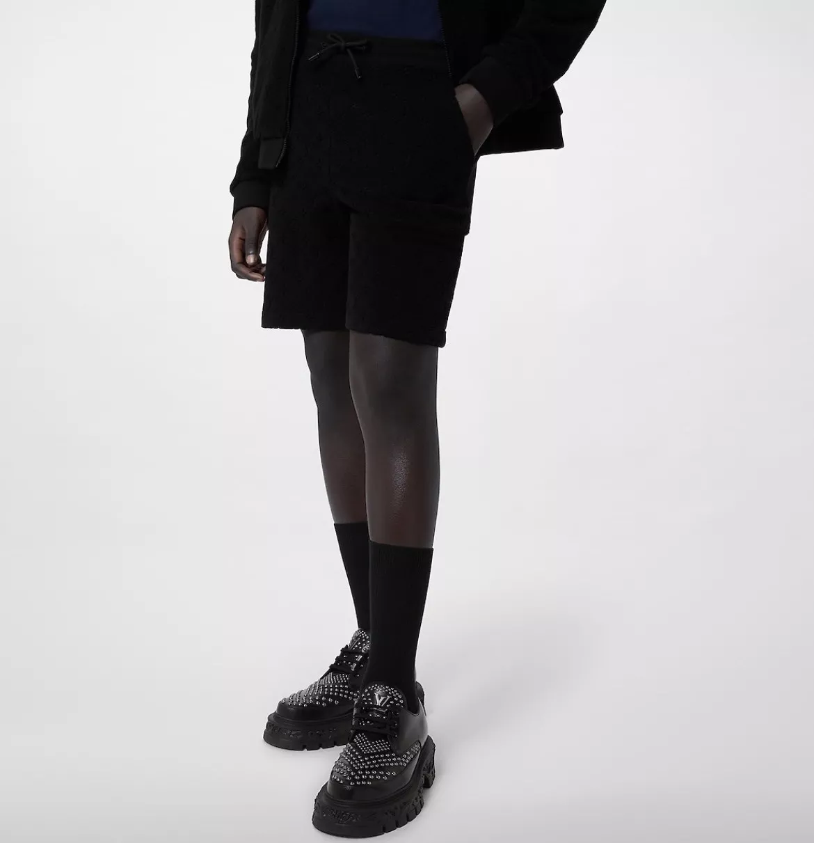 루이비통 타월 자카드 밴딩 숏팬츠 상세 이미지 11