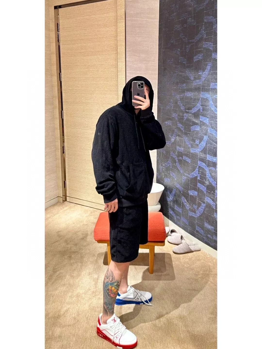 루이비통 타월 자카드 밴딩 숏팬츠 상세 이미지 16