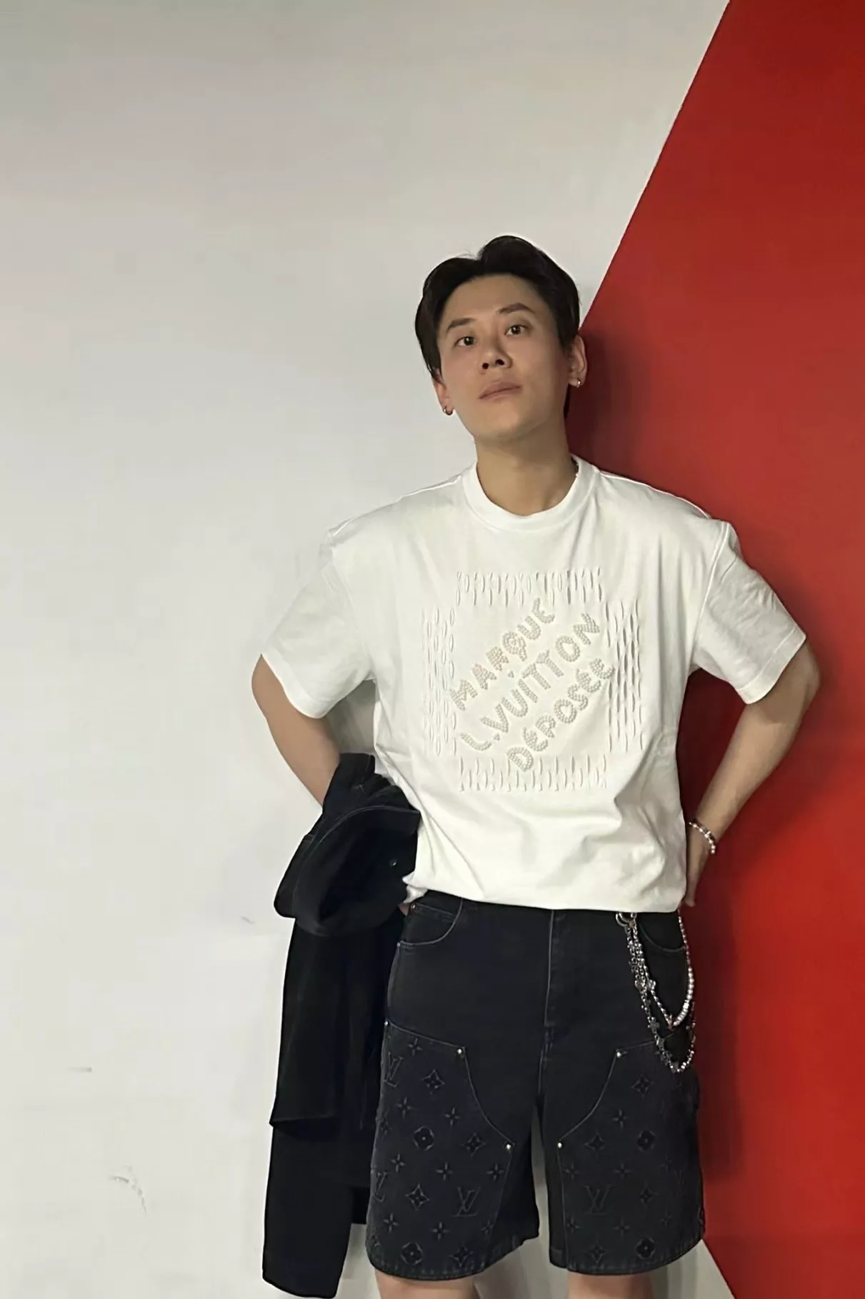 루이비통 모노그램 포인트 공방 데님 쇼츠 상세 이미지 18