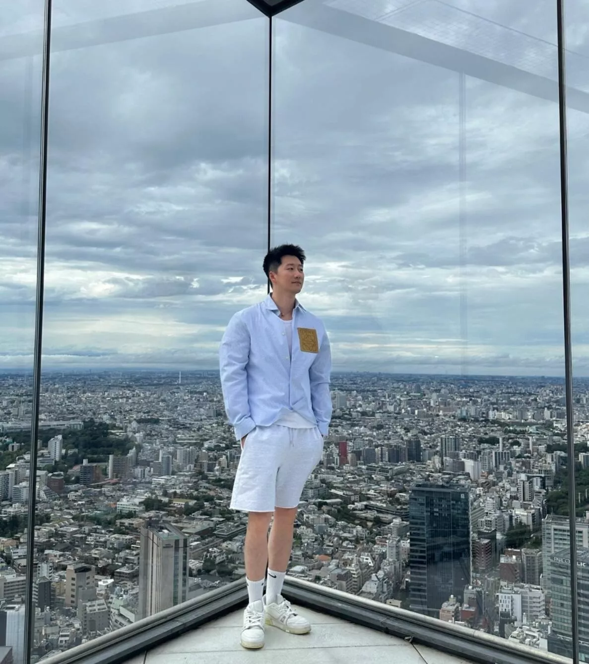 로에베 코튼 스트라이프 버튼 셔츠 상세 이미지 26