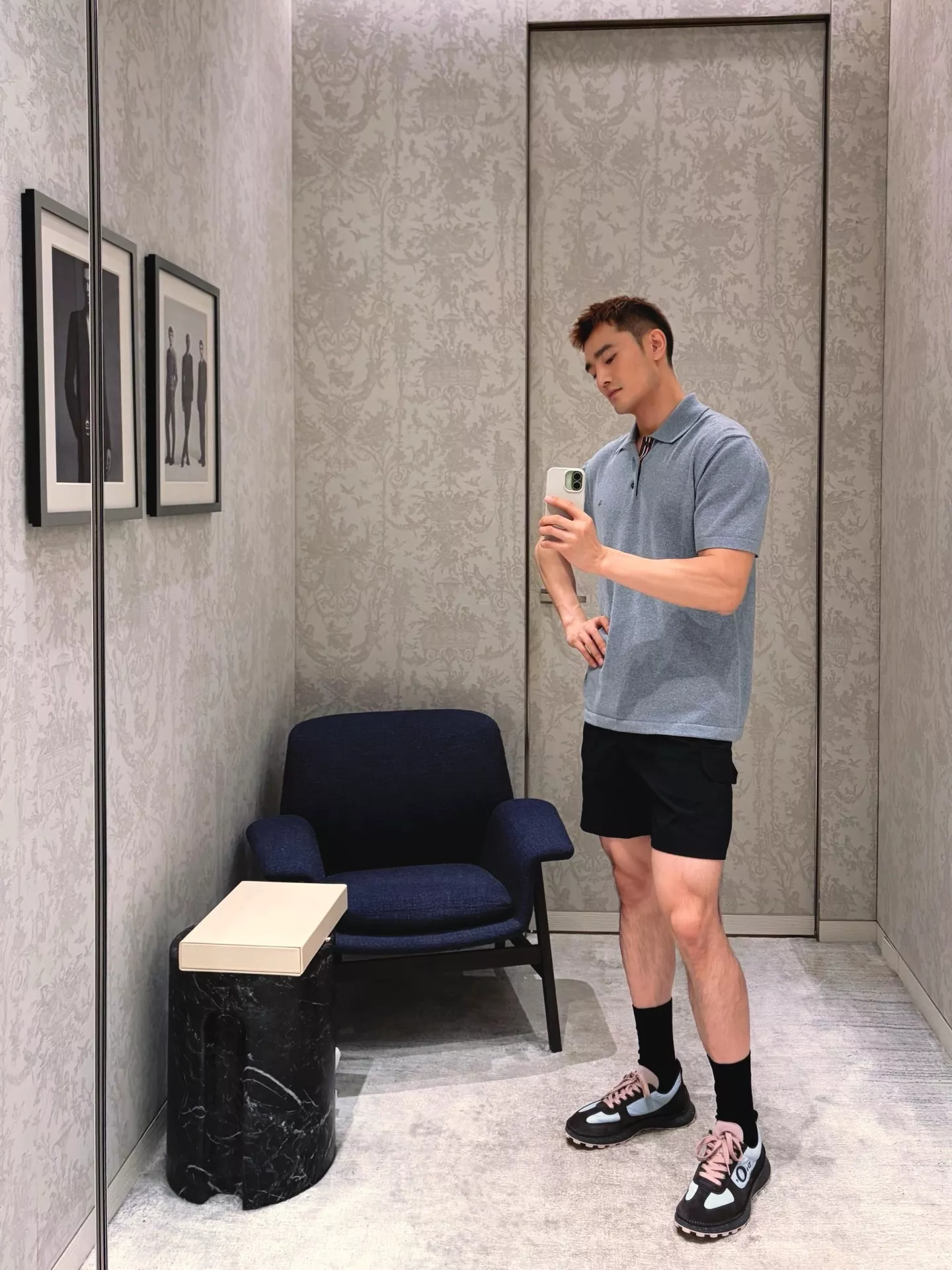디올 유틸리티 포켓 반바지 상세 이미지 18