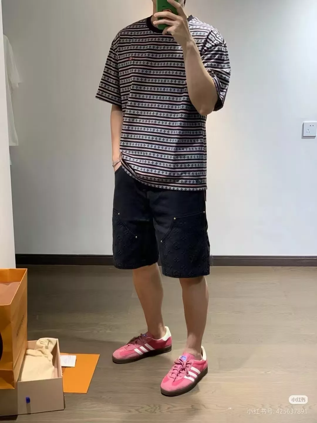 루이비통 모노그램 엠보 데님 버뮤다 팬츠 상세 이미지 19